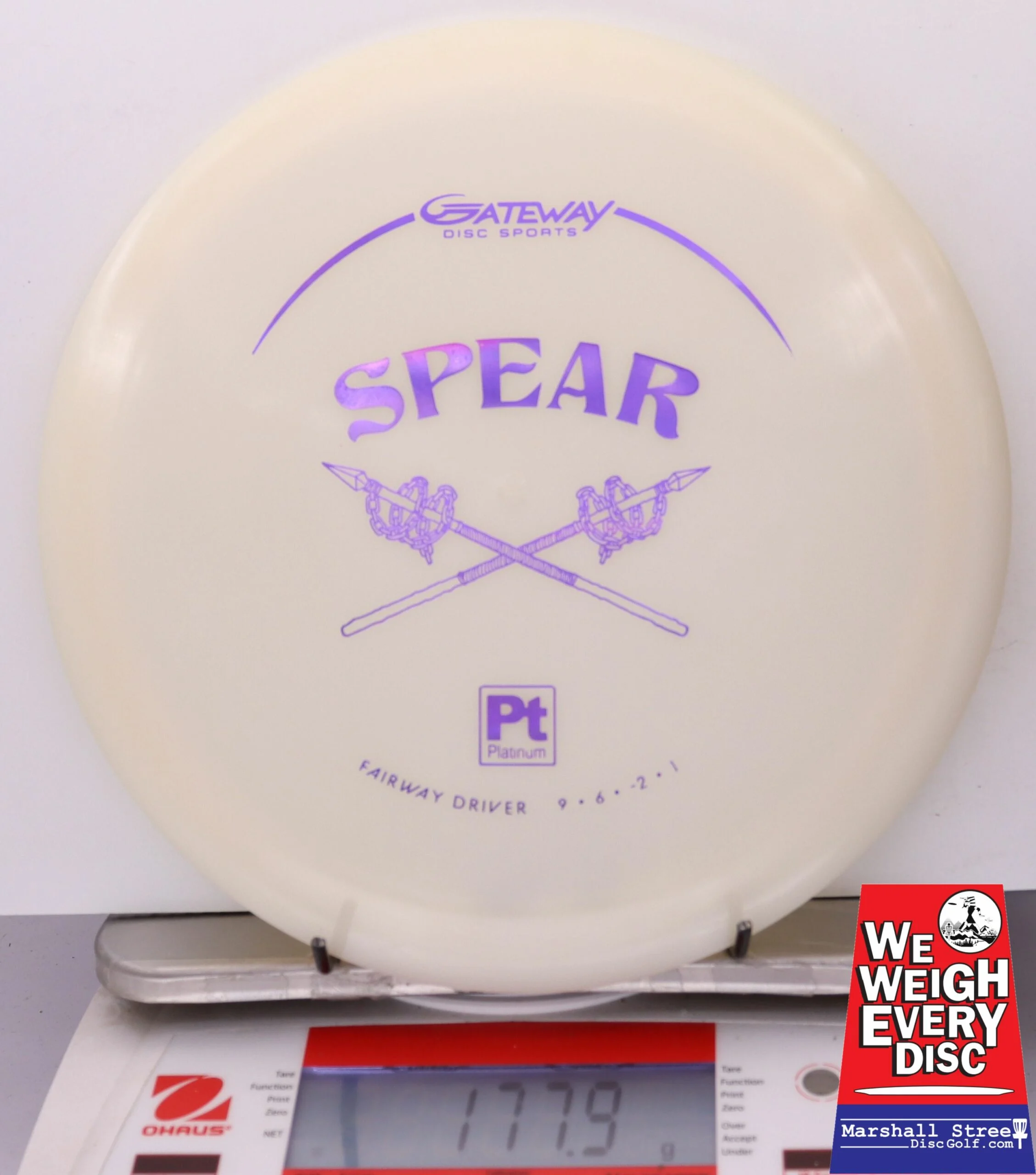 110946 Platinum Spear - #20 White, 178