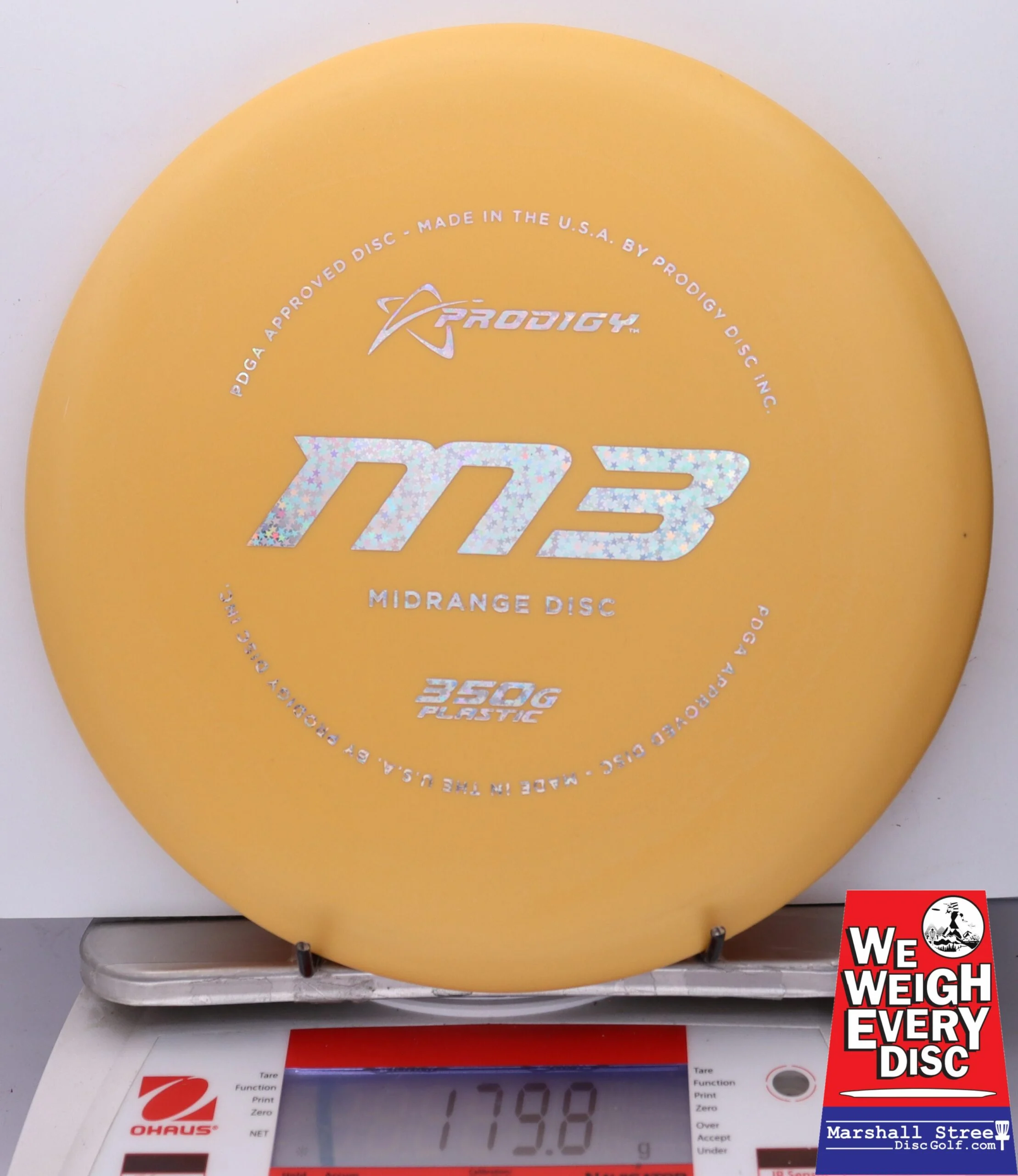 113567 Prodigy M3, 350G - #31 LtOrange, 180