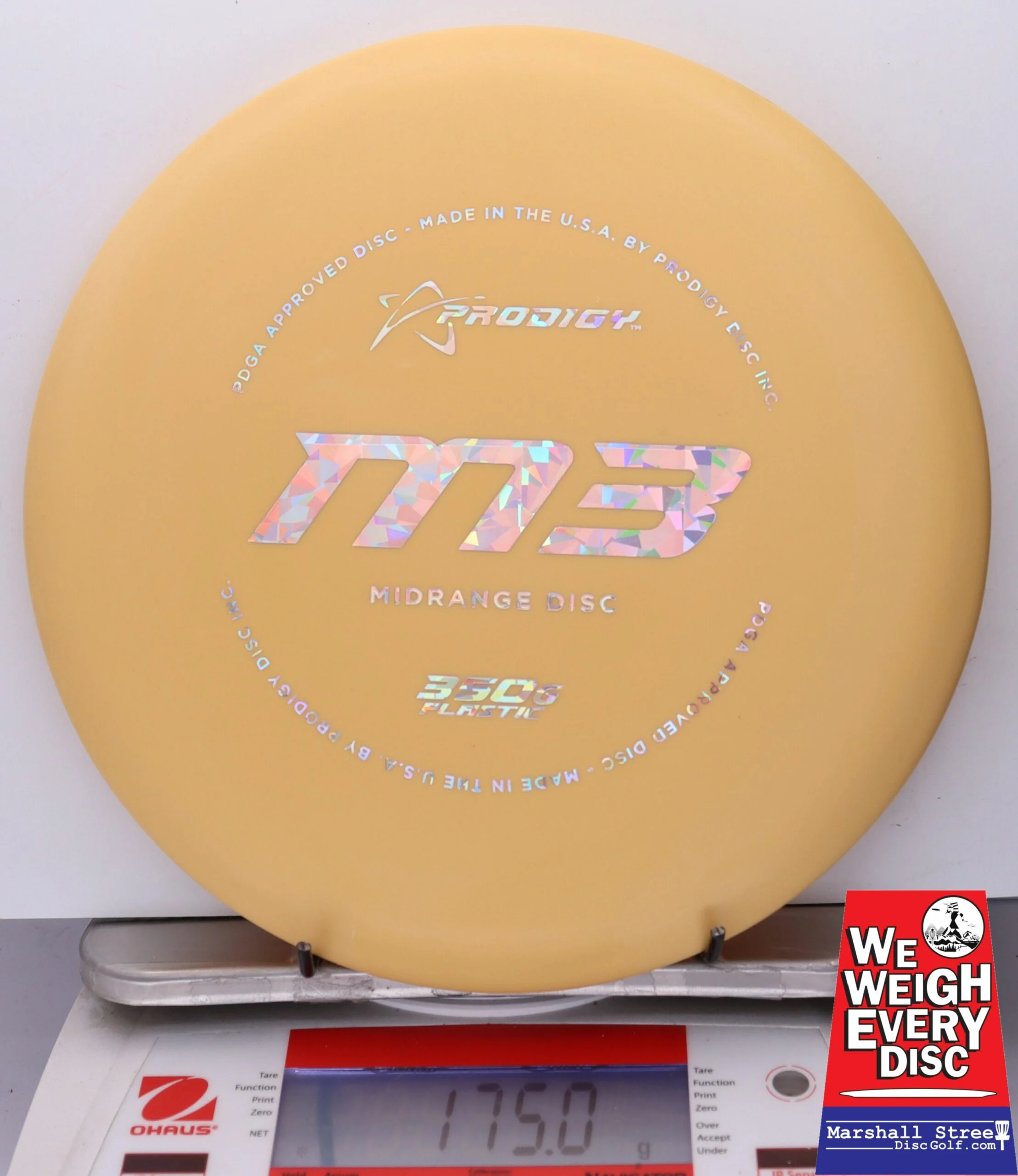 113571 Prodigy M3, 350G - #35 LtOrange, 175