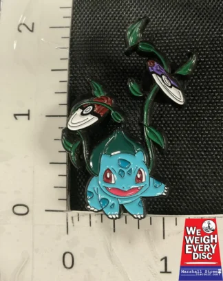 Bulbasaur, Disc Golf Pins by FestiDaze