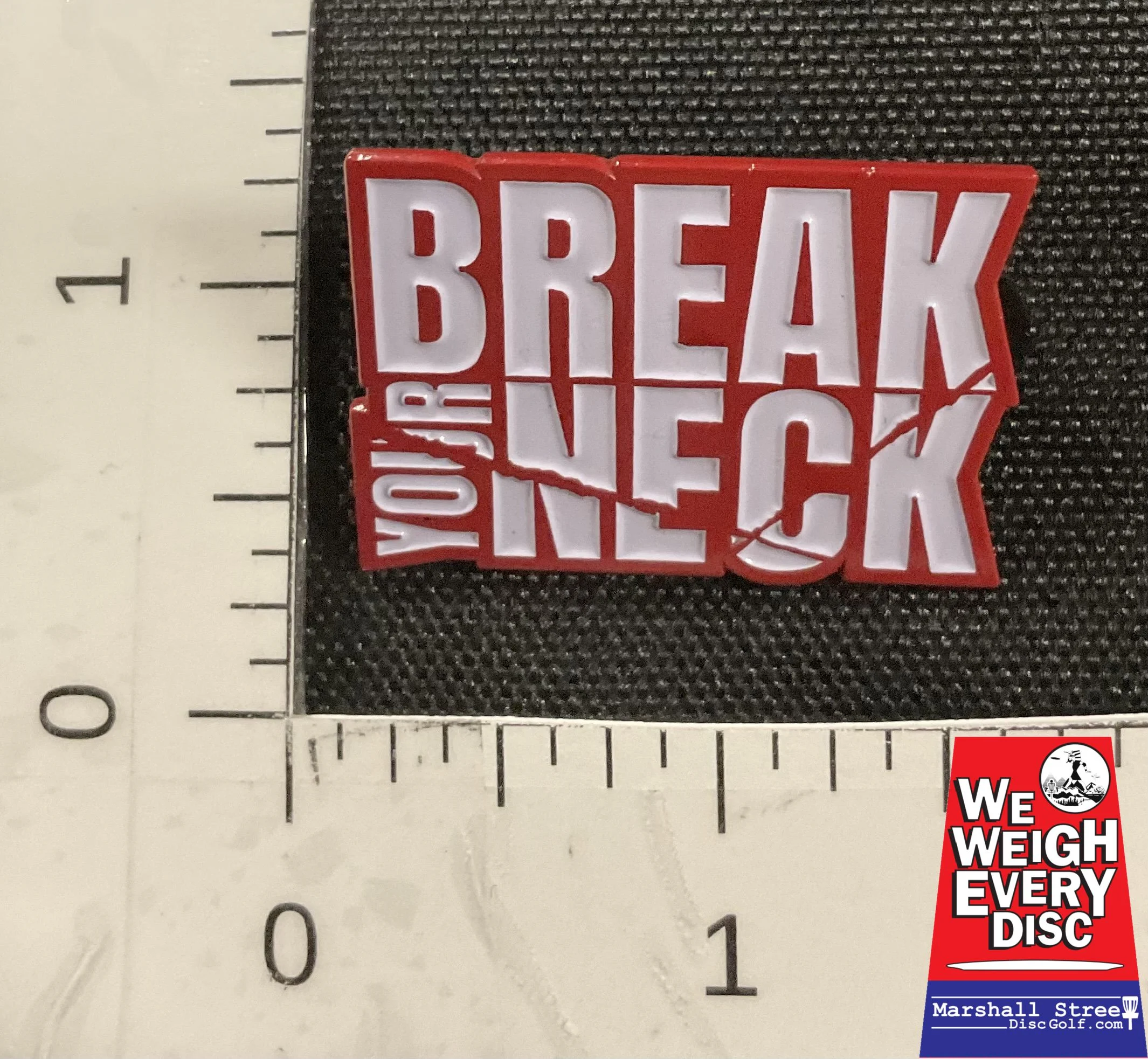 114363 Break Your Neck, Pins by Festi Daze - Gold, D3