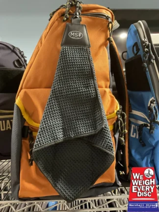 MSt Tri-Fold Waffle Golf Towel with Clip