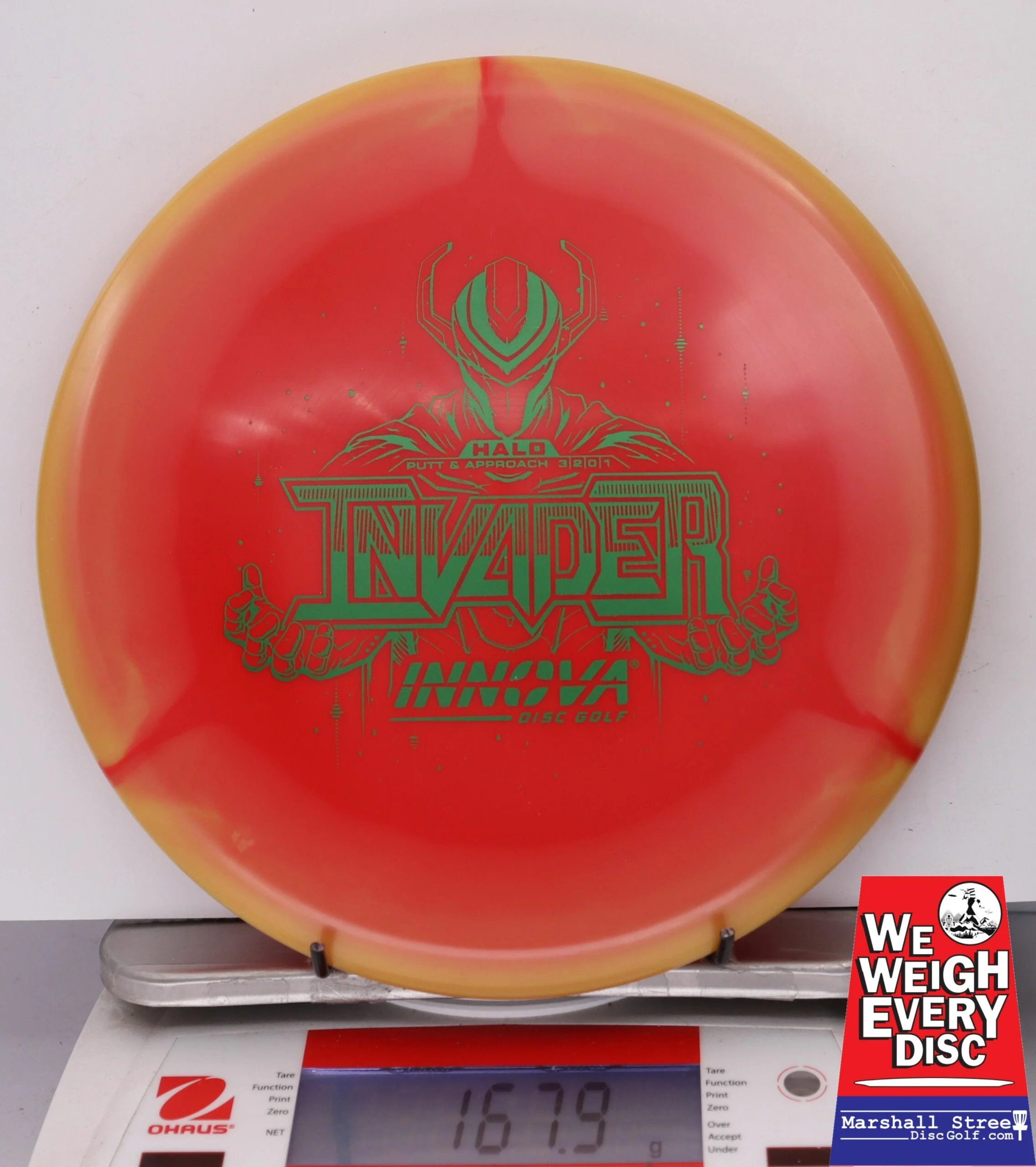 116495 Halo Star Invader - #20 Gld-Red, 168