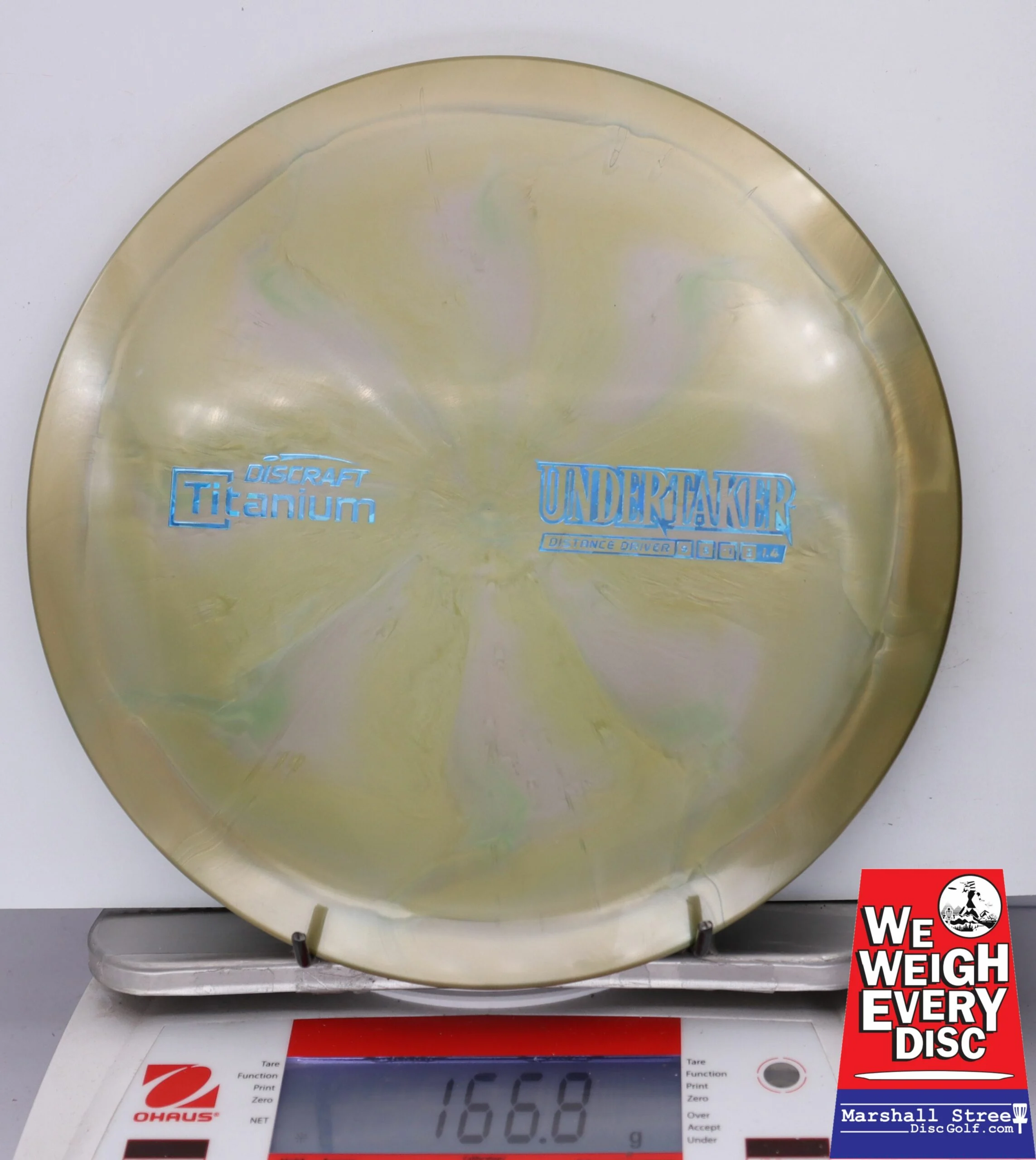 116784 Titanium Undertaker - #11 GreenGold, 167