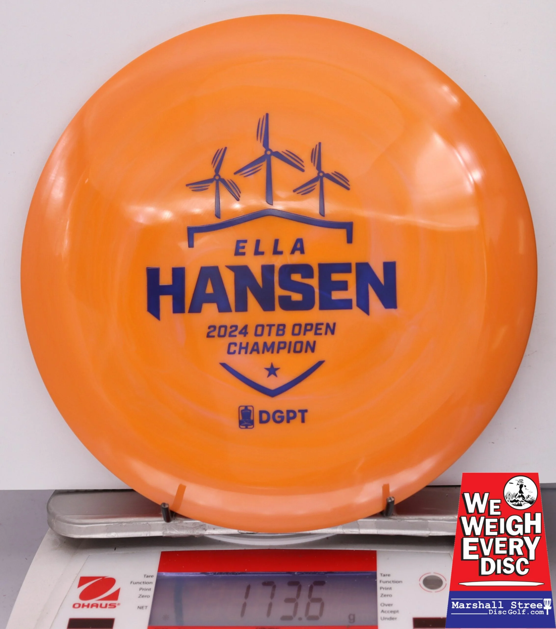 116944 Swirly S-Line TD, Ella Hansen - 2024 OTB Open Champion - #12 Orange, 174