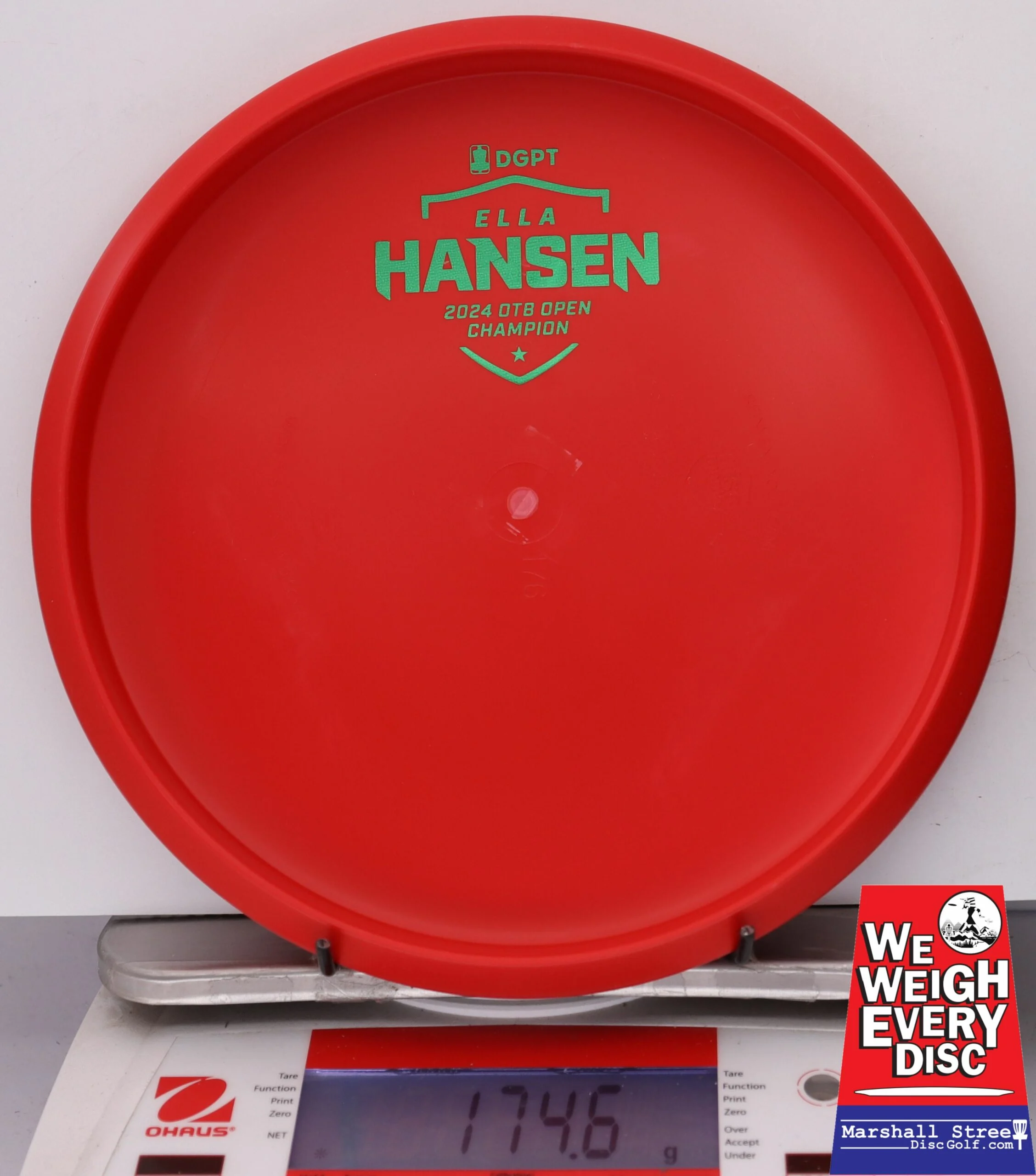 116965 D-Line P1, Flex 2 - Ella Hansen 2024 OTB Open Champion - #07 Red, 175