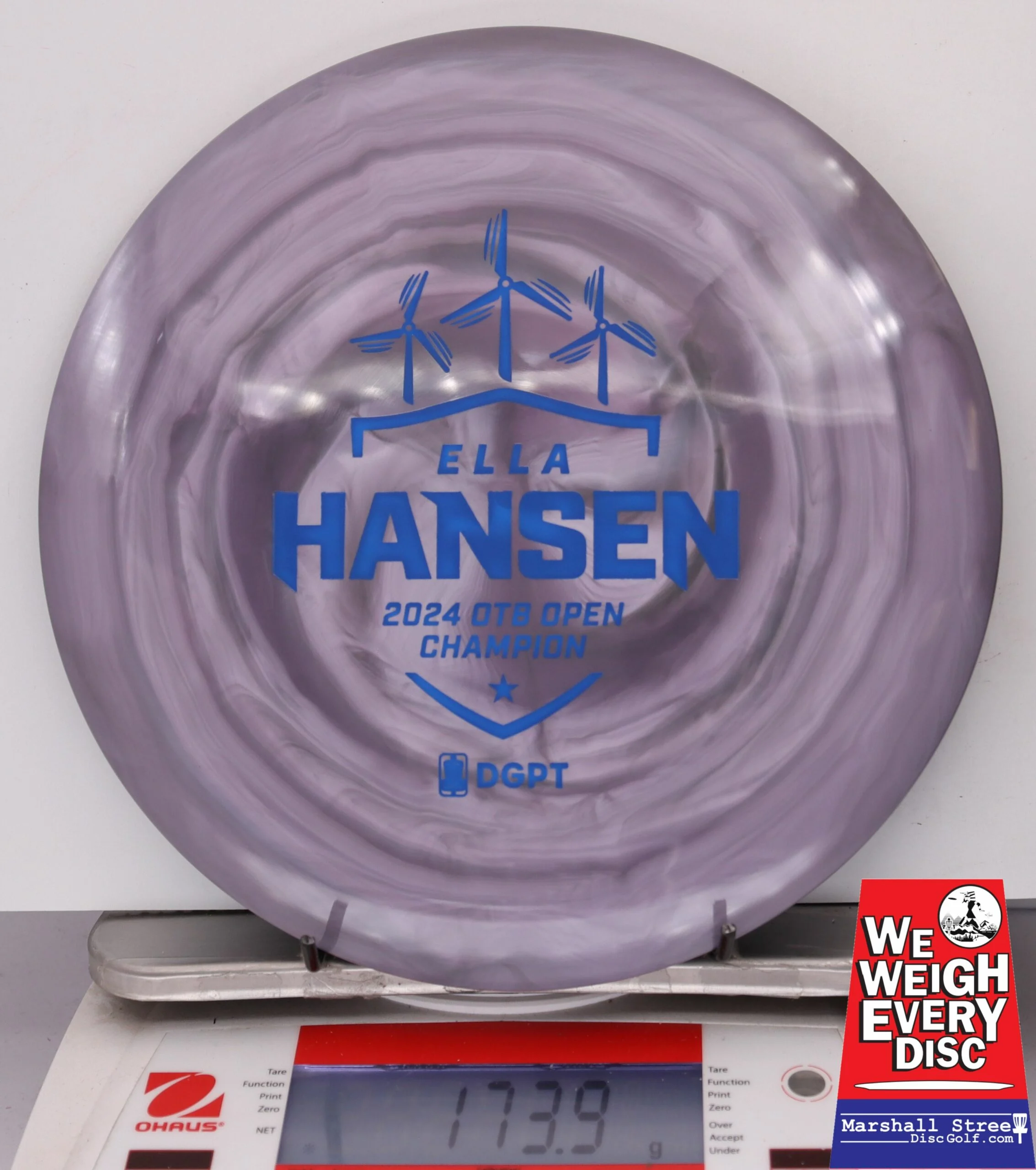 116966 Swirly S-Line TD, Ella Hansen - 2024 OTB Open Champion - #21 PalePurple, 174