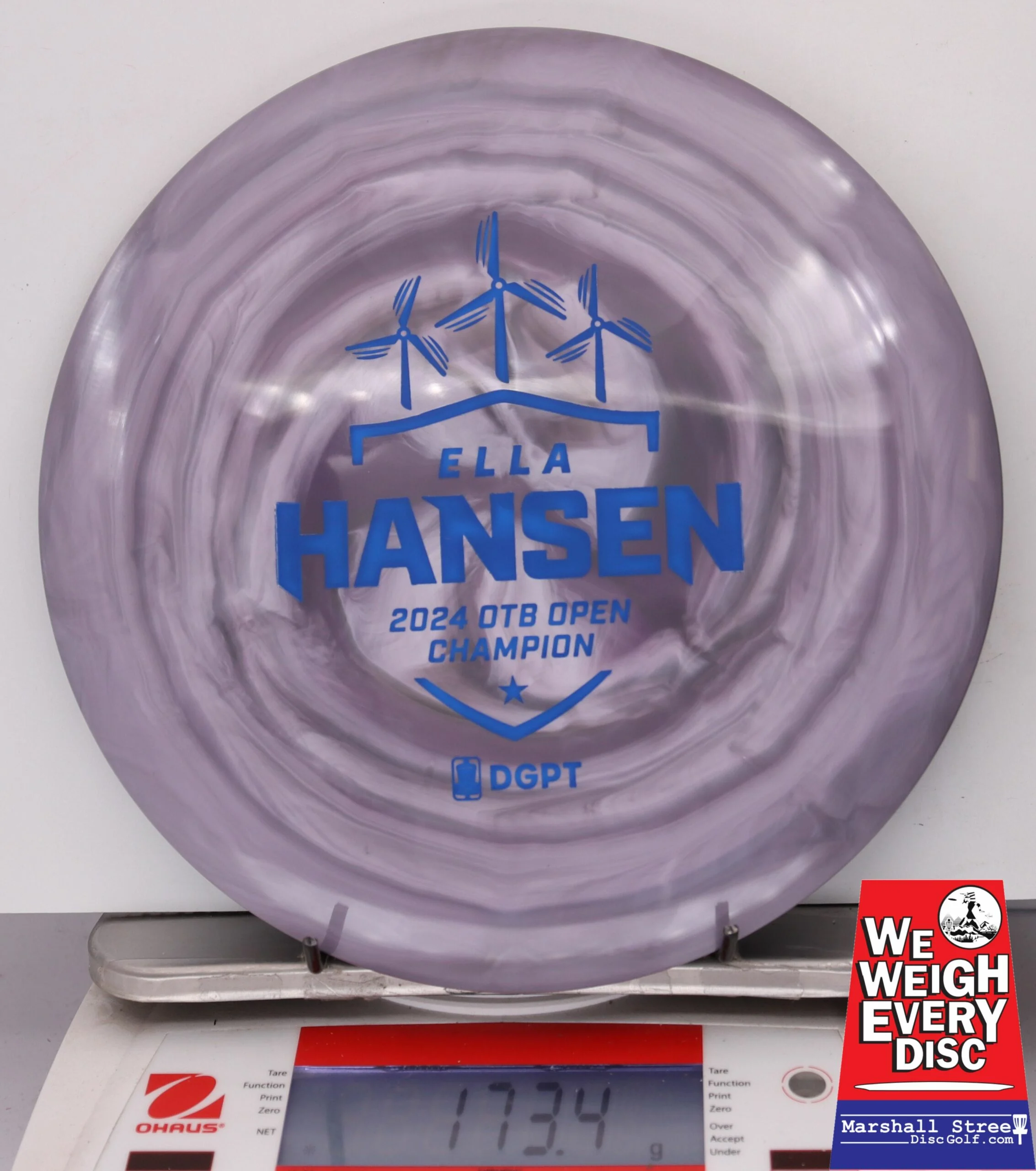 116971 Swirly S-Line TD, Ella Hansen - 2024 OTB Open Champion - #23 PalePurple, 173
