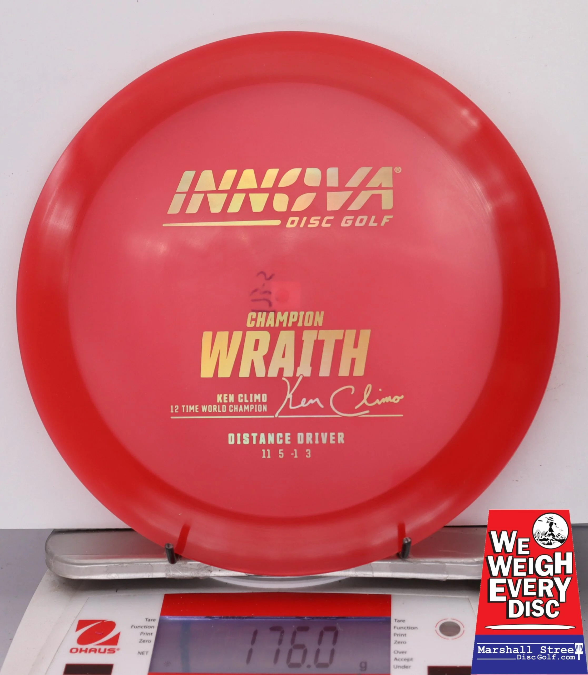 117593 Champion Wraith, Ken Climo 12X - #06 Red, 176