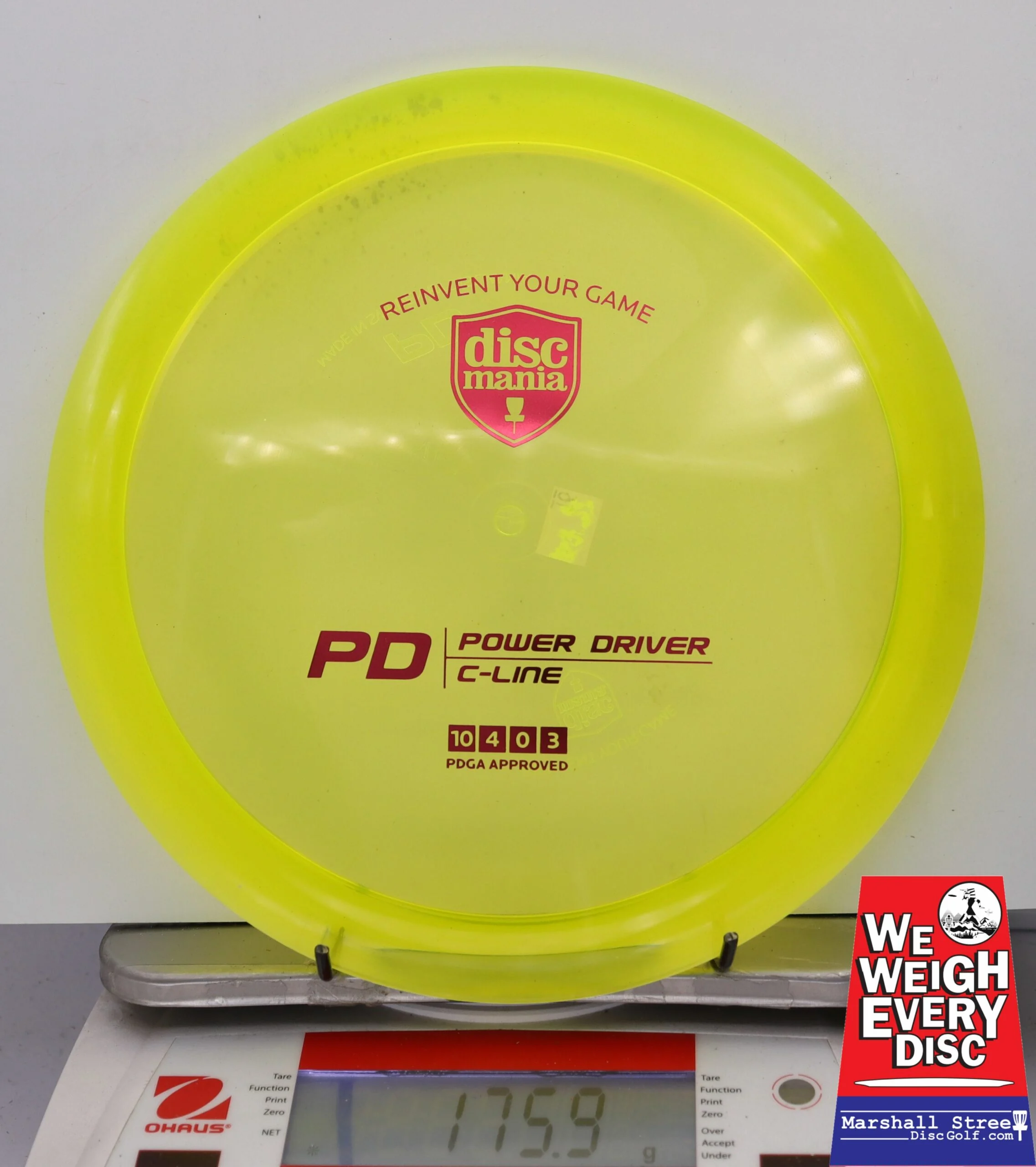 121731 C-Line PD - #16 Yellow, 176