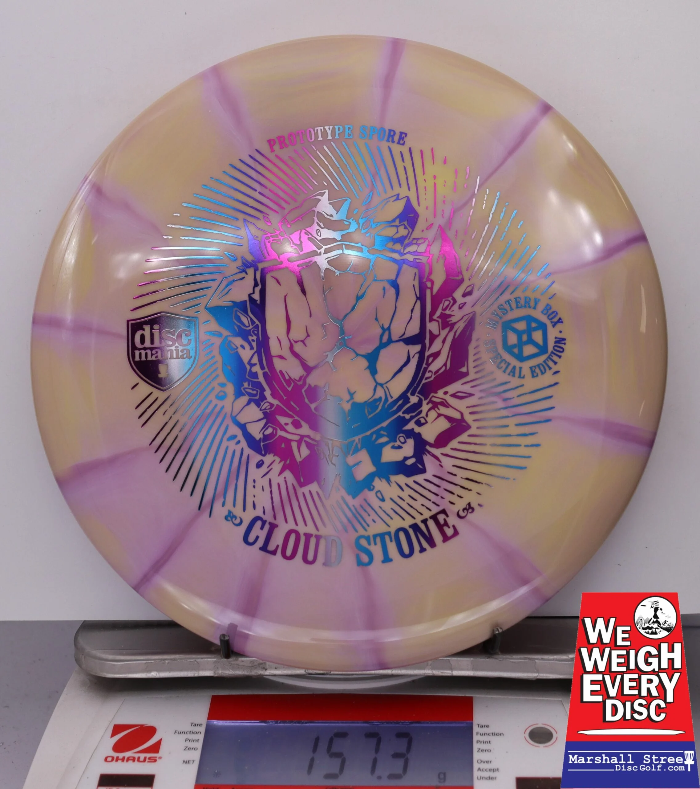 121821 Lux Vapor Prototype Spore - Cloud Stone, Mystery Box Edition - #50 SandPurple, 157