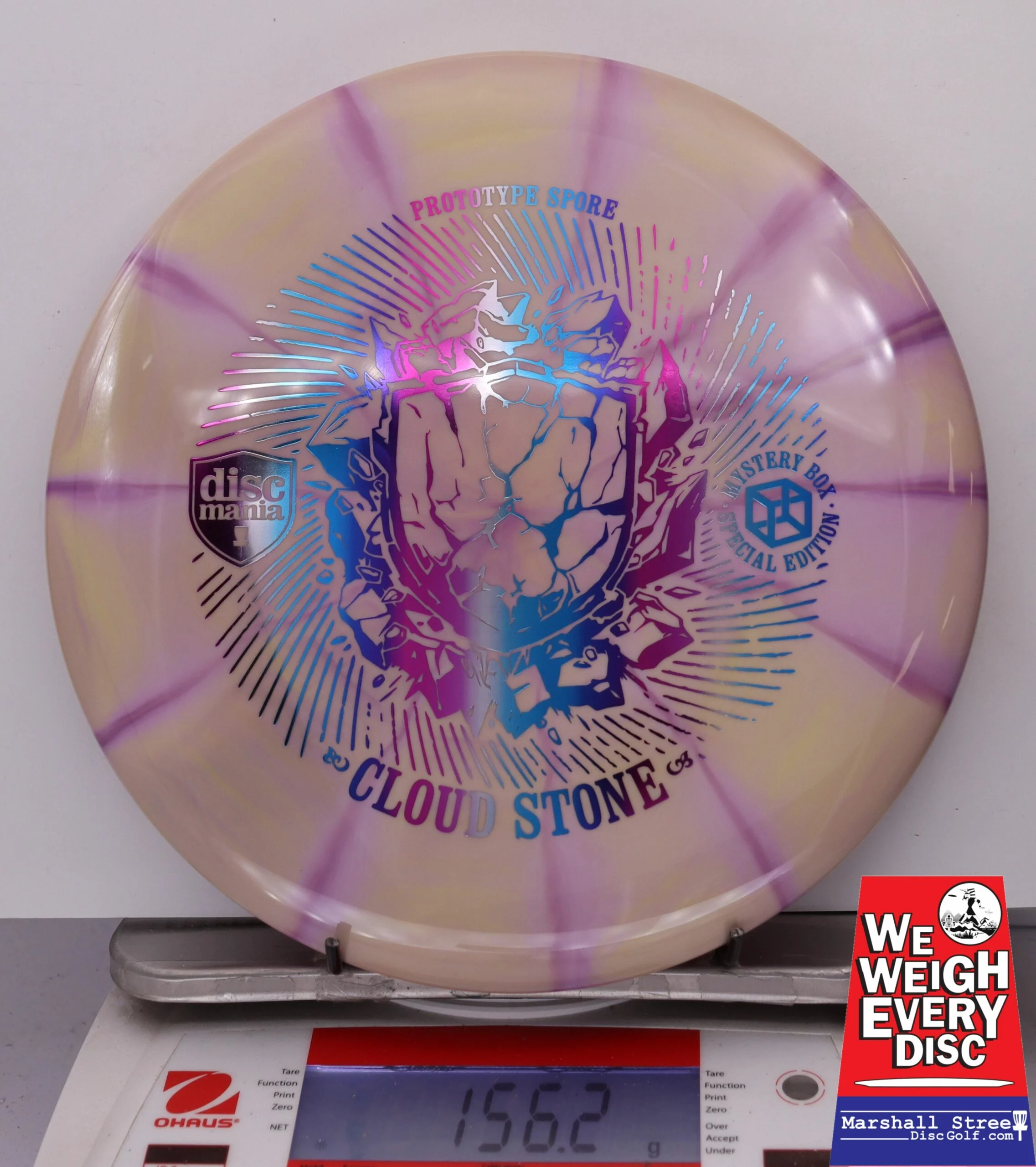121823 Lux Vapor Prototype Spore - Cloud Stone, Mystery Box Edition - #52 SandPurple, 156