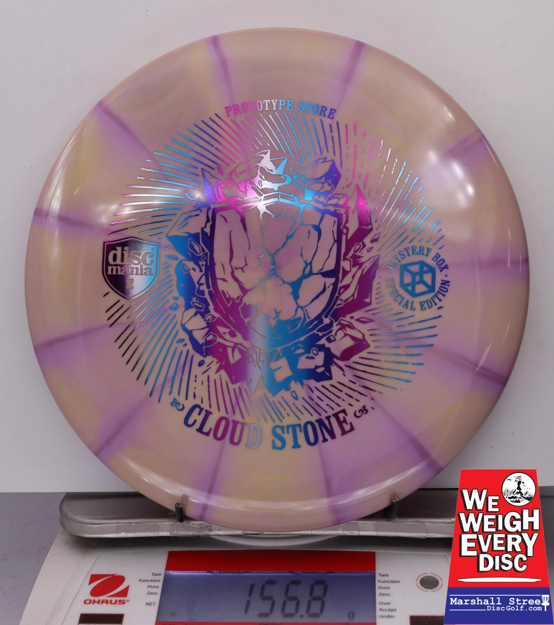 121827 Lux Vapor Prototype Spore - Cloud Stone, Mystery Box Edition - #56 SandPurple, 157
