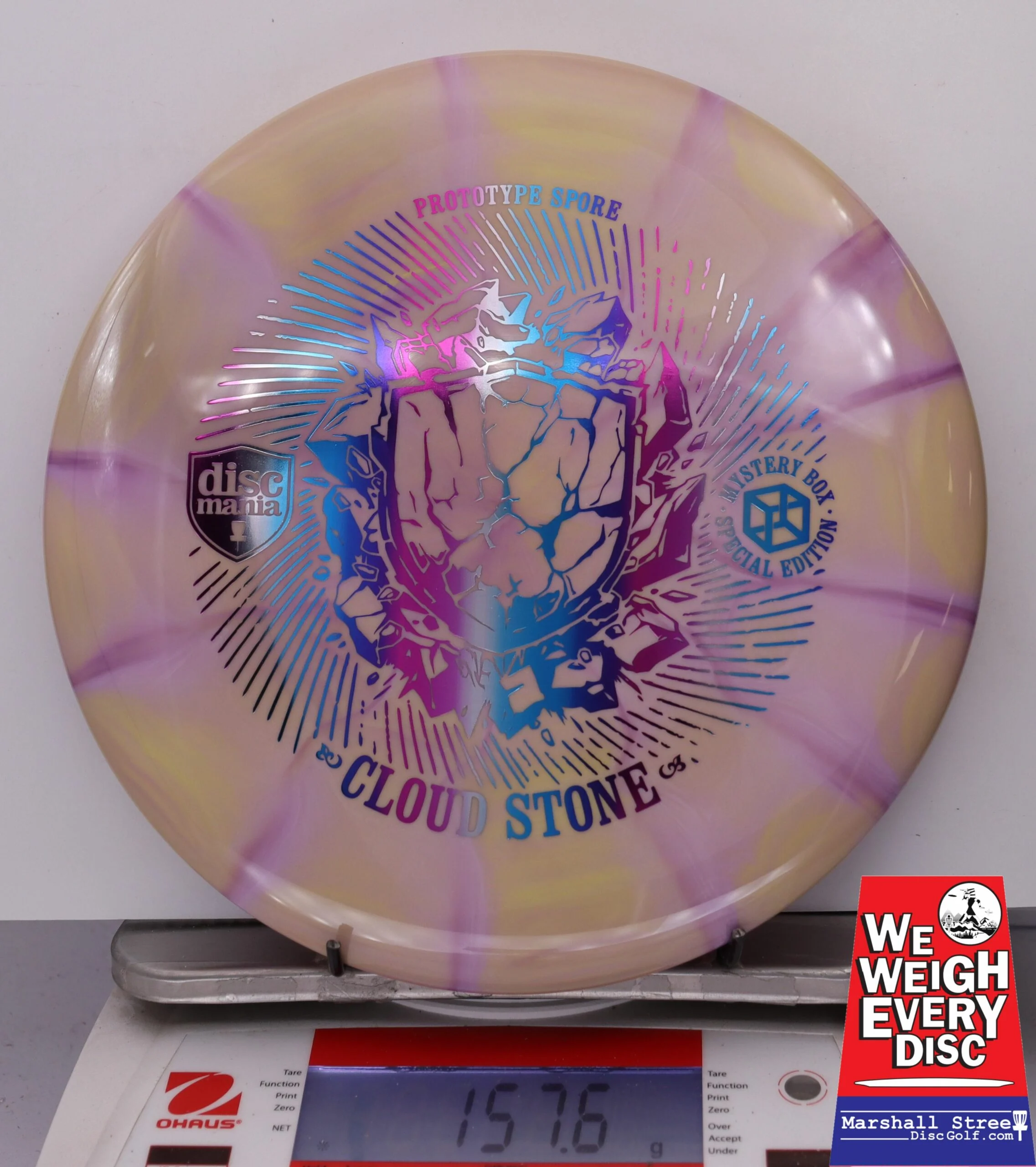 121829 Lux Vapor Prototype Spore - Cloud Stone, Mystery Box Edition - #58 SandPurple, 158