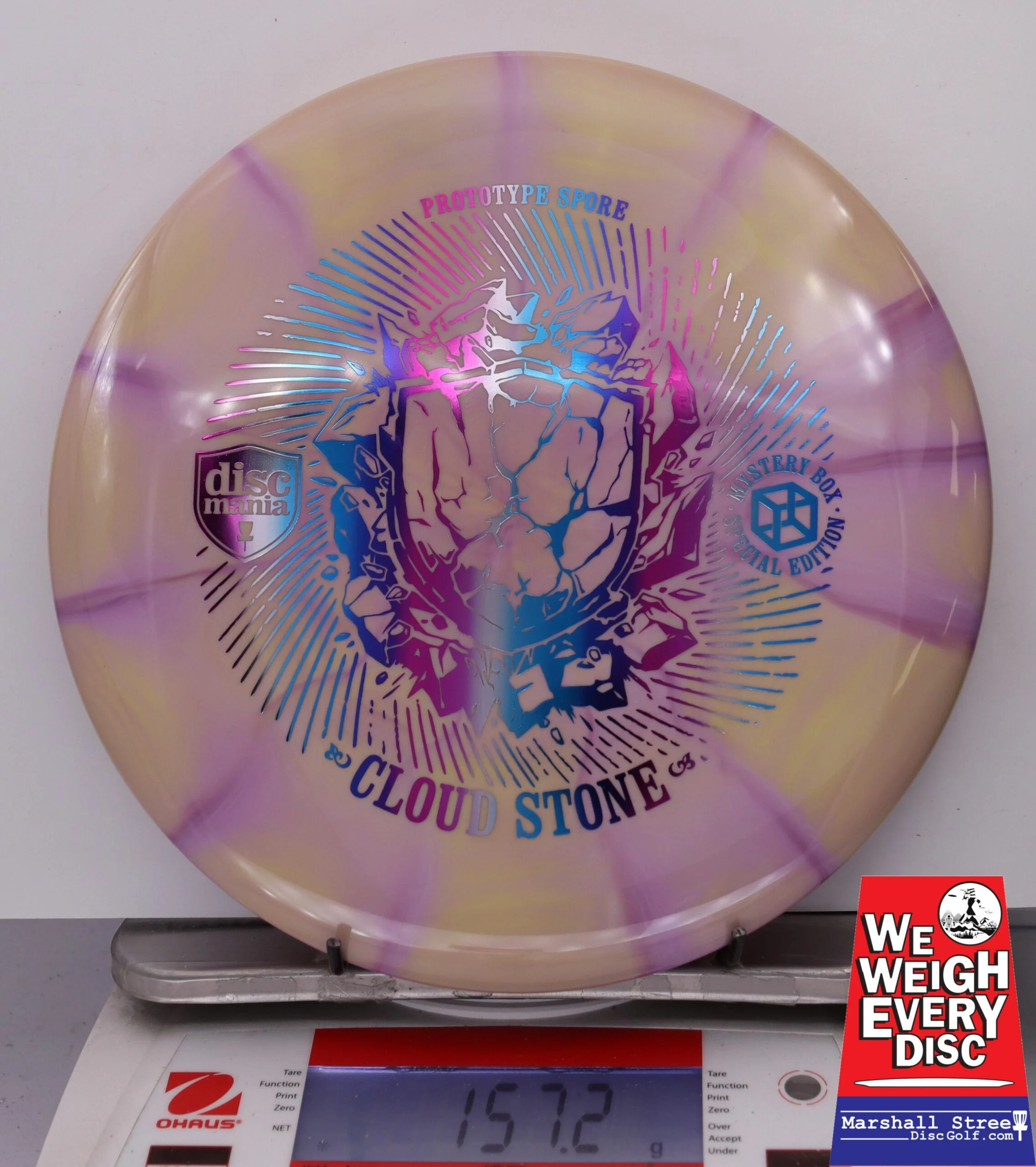 121832 Lux Vapor Prototype Spore - Cloud Stone, Mystery Box Edition - #61 SandPurple, 157