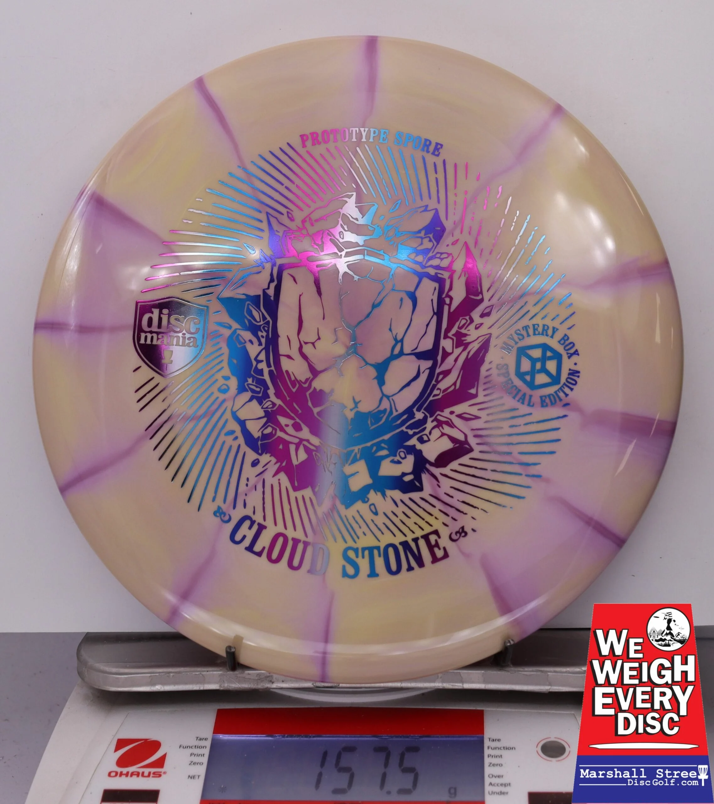 121833 Lux Vapor Prototype Spore - Cloud Stone, Mystery Box Edition - #62 SandPurple, 158
