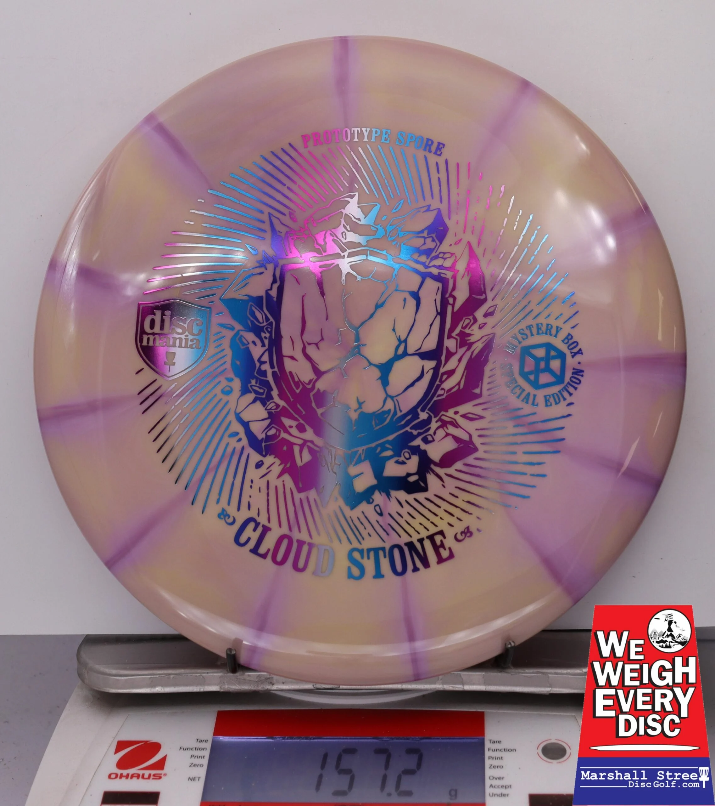 121836 Lux Vapor Prototype Spore - Cloud Stone, Mystery Box Edition - #65 SandPurple, 157