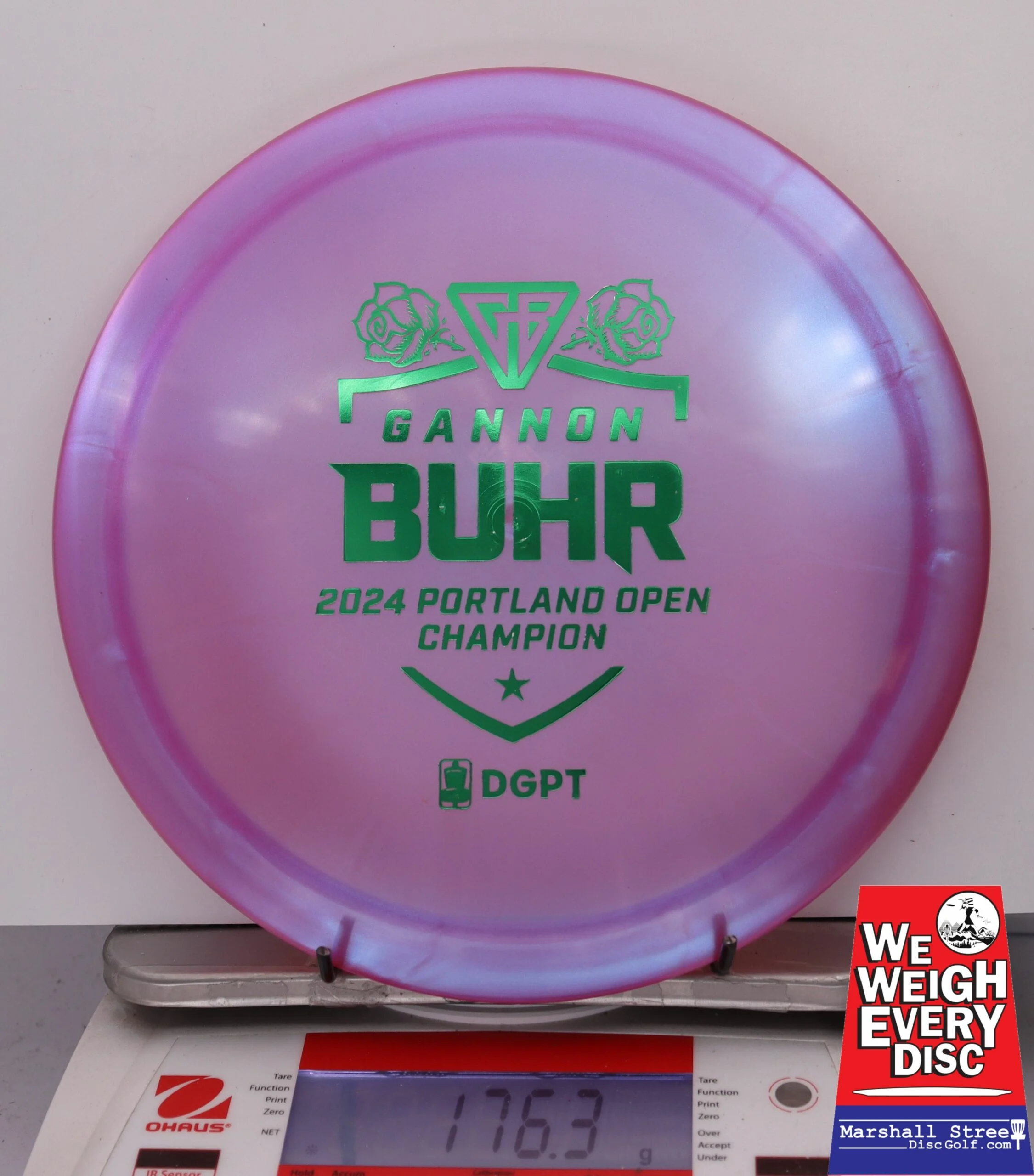 122877 Chroma FD, Gannon Buhr - 2024 Portland Open Champion - #10 Purple, 176