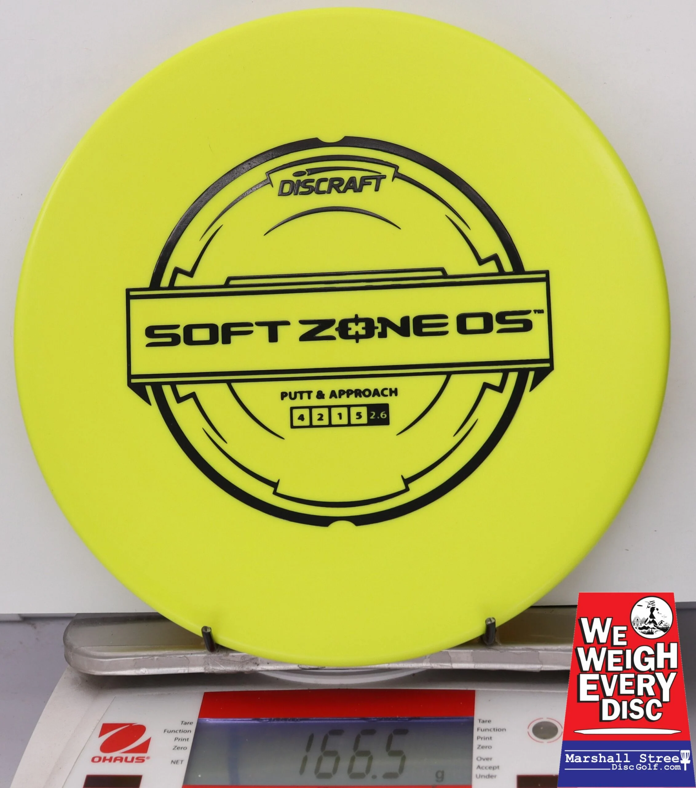 126573 Putter Line Soft Zone OS - #21 Yellow, 167