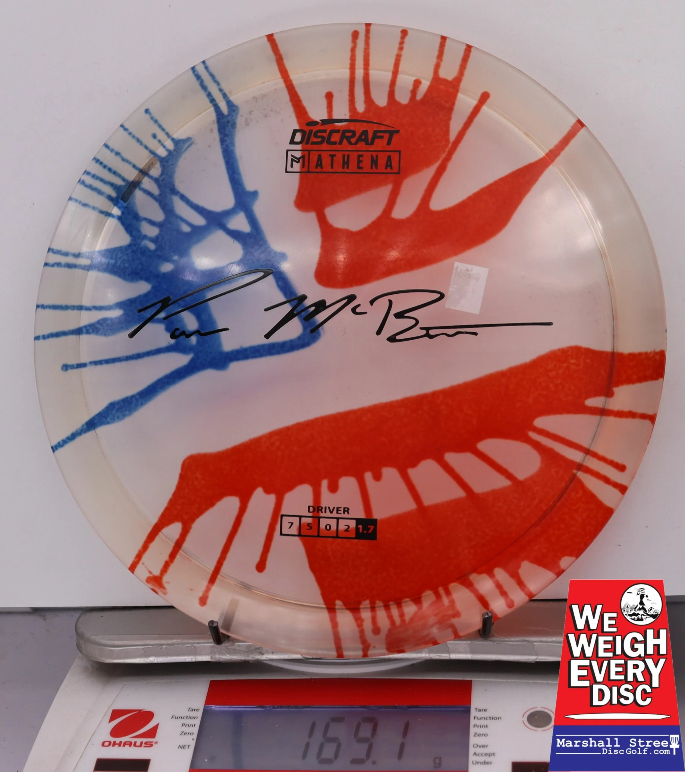 127291 Tie-Dye Z Athena, Paul McBeth - #35 Flag, 169