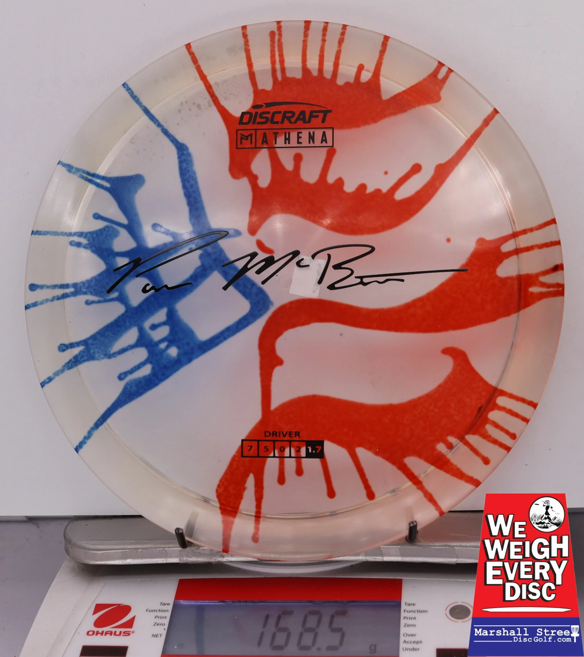 127293 Tie-Dye Z Athena, Paul McBeth - #37 Flag, 169
