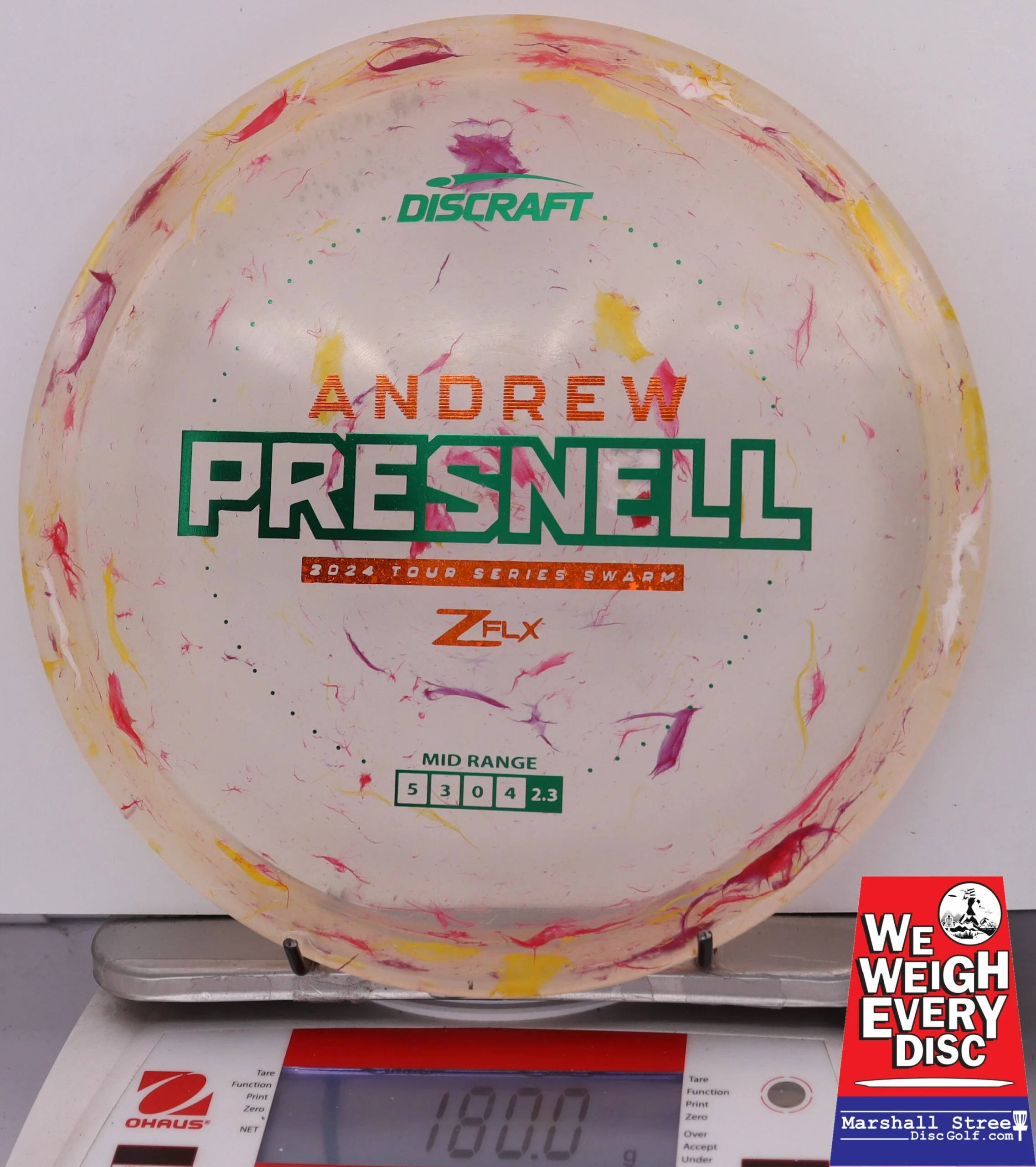 127374 Z FLX Jawbreaker Swarm, Andrew Presnell Tour Series '24 - #11 YelloRed, 180