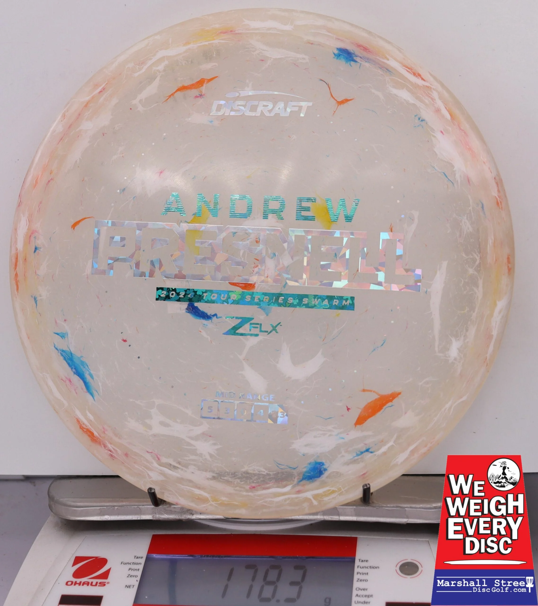 127381 Z FLX Jawbreaker Swarm, Andrew Presnell Tour Series '24 - #17 WhitBluOrng, 178