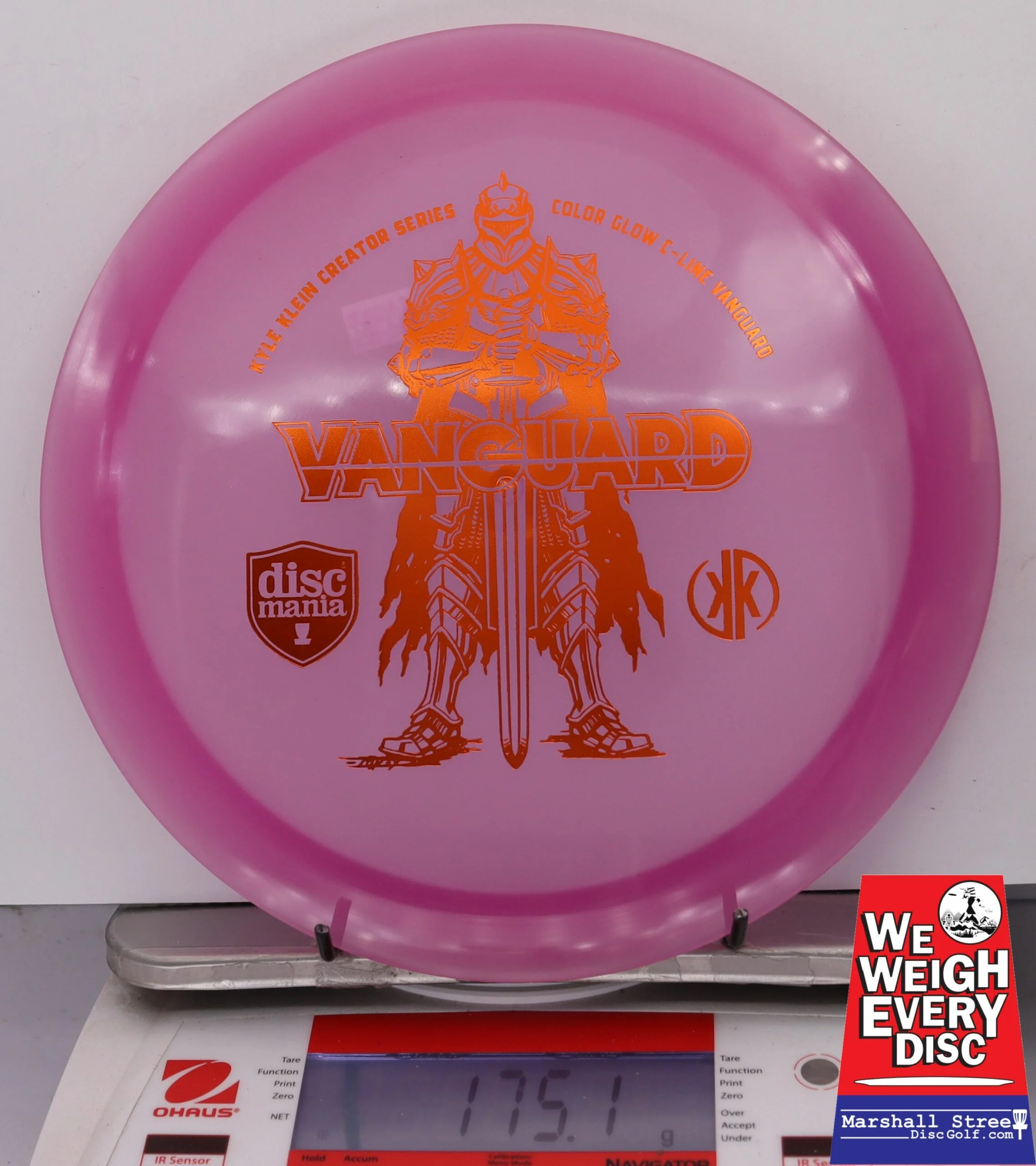 128587 Color Glow C-Line Vanguard, Kyle Klein Creator Series - #36 PurpleGlow, 175