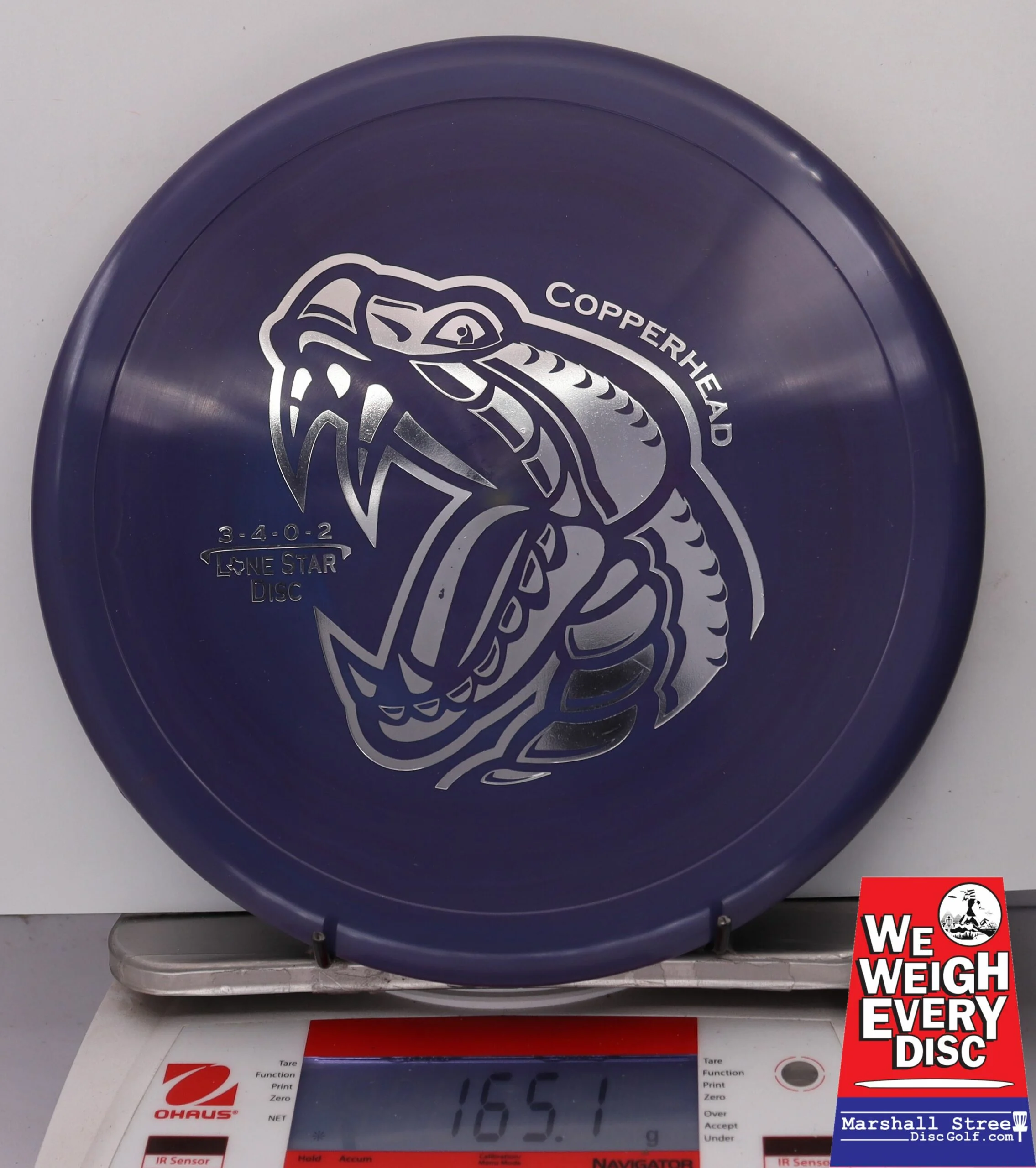128726 Alpha Copperhead - #45 Purple, 165