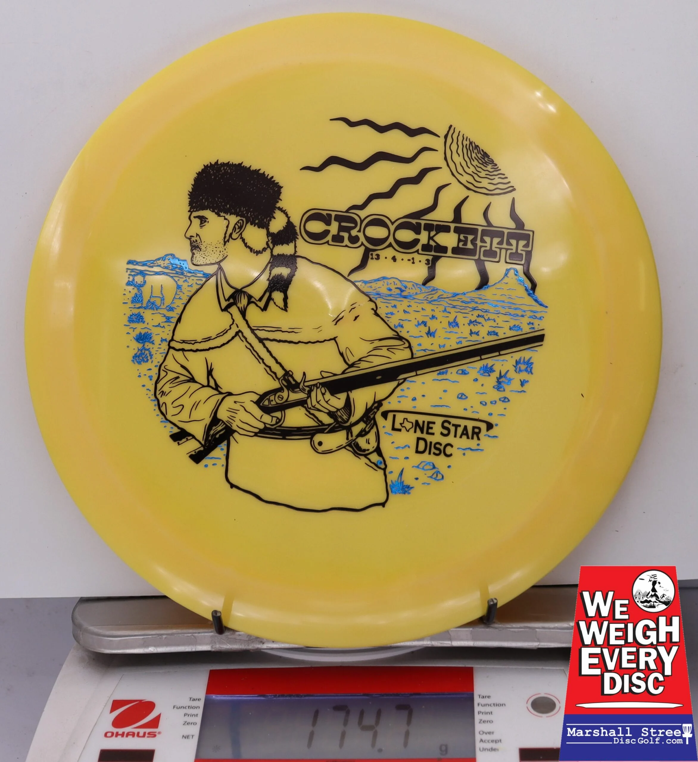129206 Bravo Crockett - #45 Yellow, 175