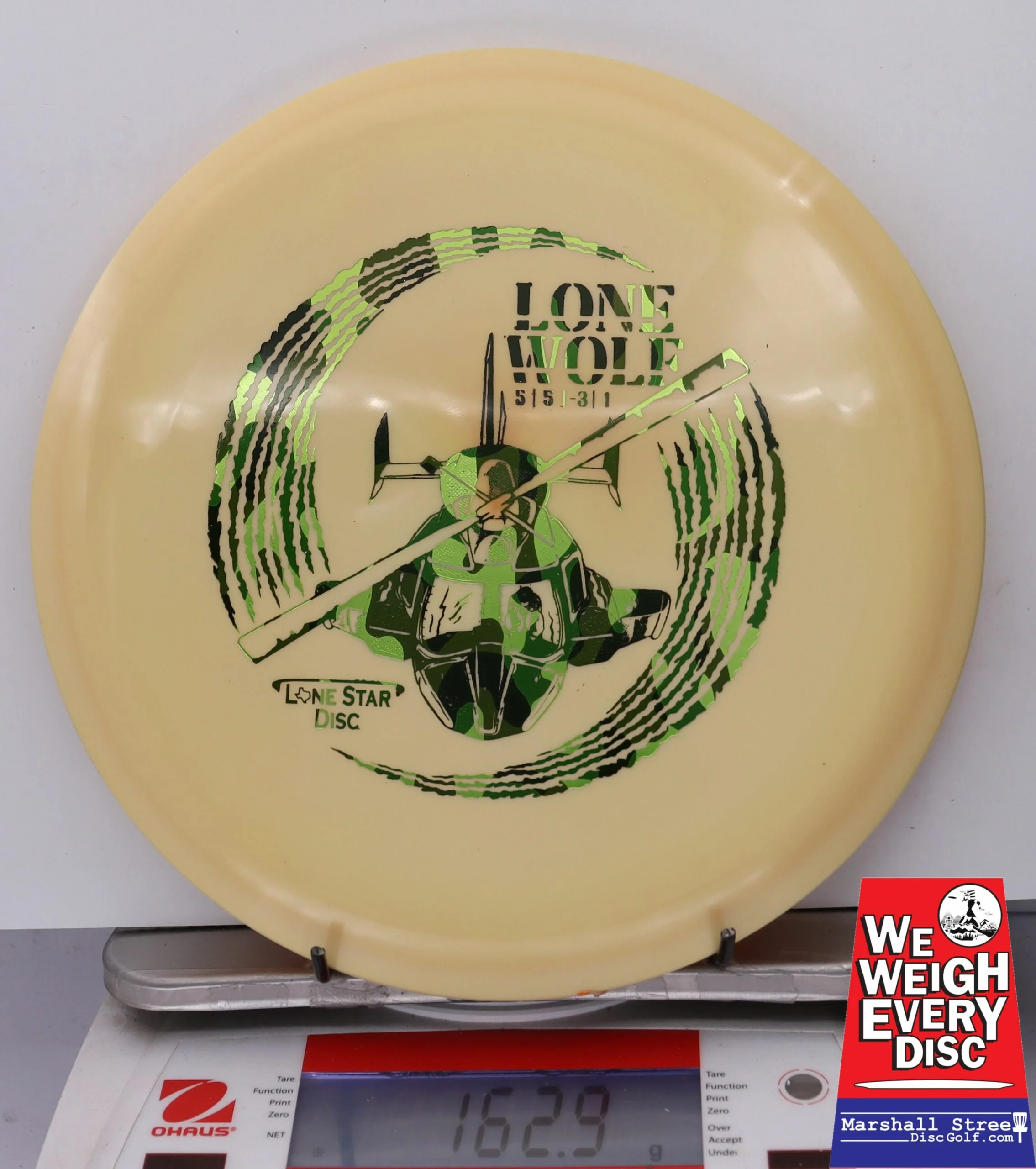 129401 Bravo Lone Wolf - #60 LtYellow, 163
