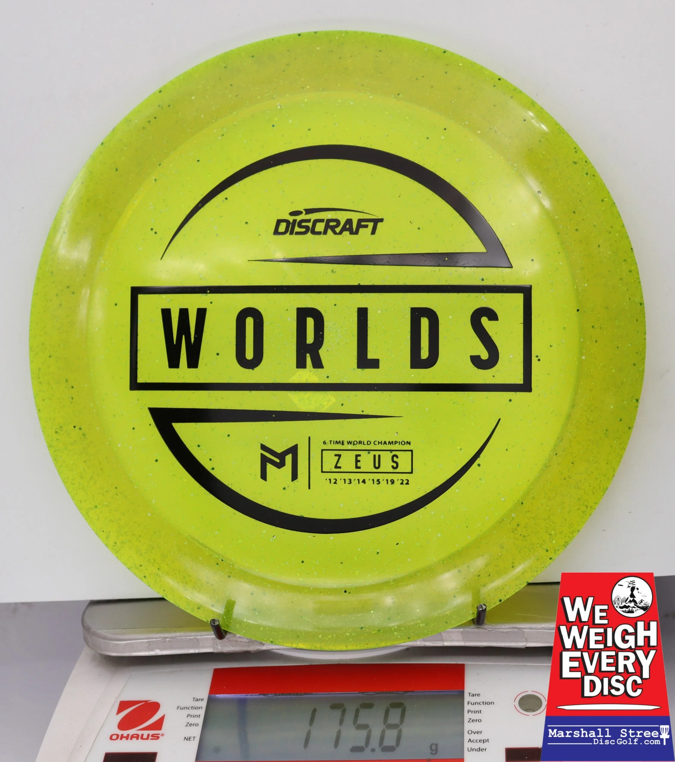 130387 Z Sparkle Zeus, Paul McBeth - Worlds 2024 - #03 NYellow, 176