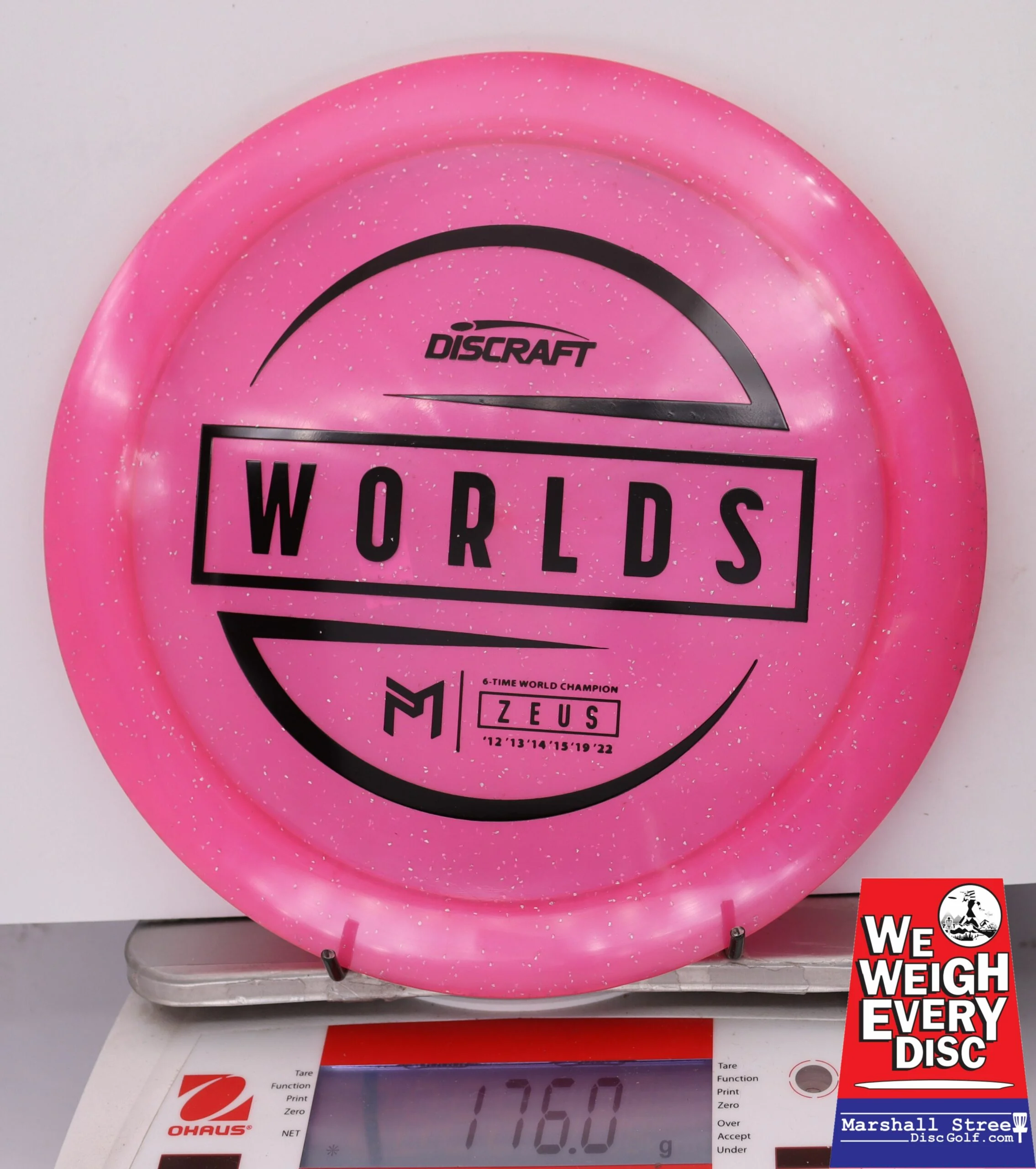 130397 Z Sparkle Zeus, Paul McBeth - Worlds 2024 - #11 Pink, 176