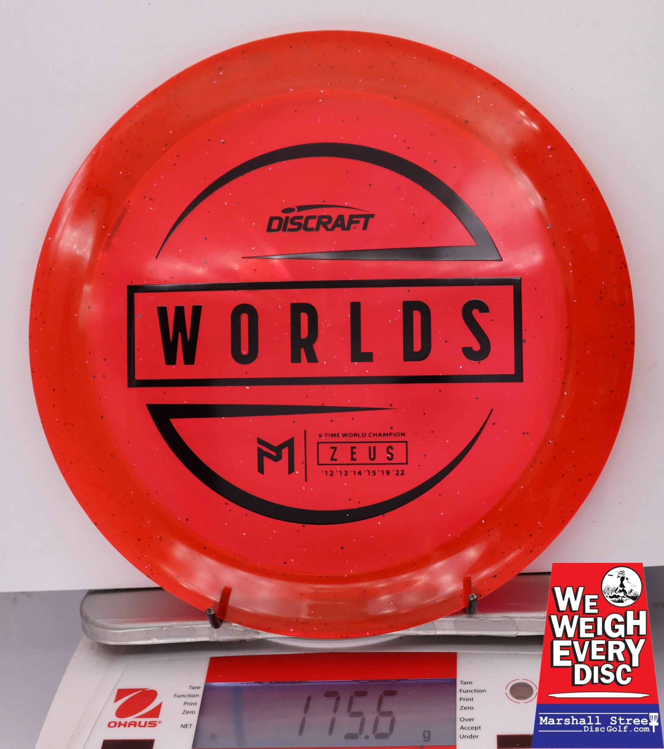 130404 Z Sparkle Zeus, Paul McBeth - Worlds 2024 - #18 Red, 176