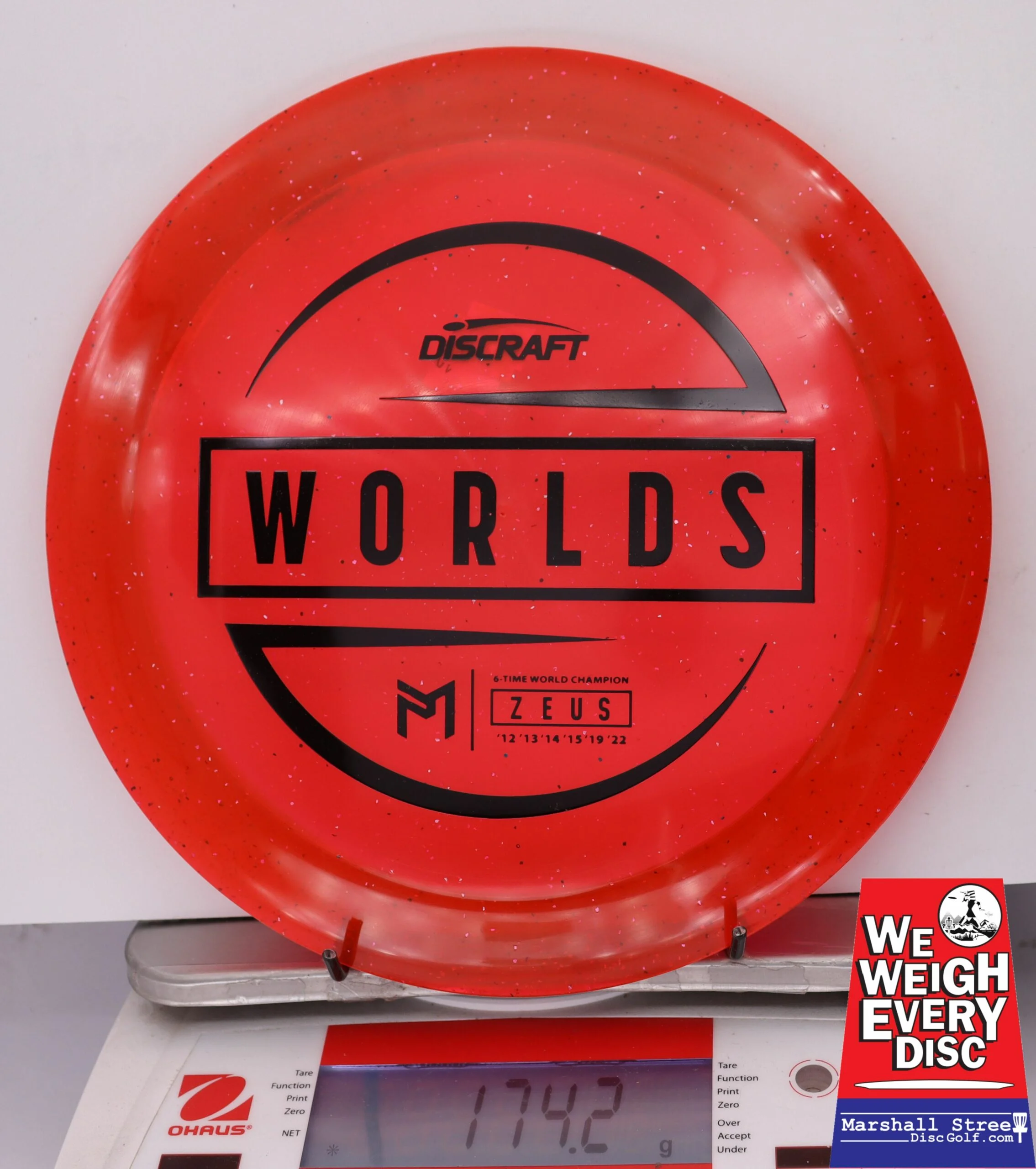 130406 Z Sparkle Zeus, Paul McBeth - Worlds 2024 - #20 Red, 174