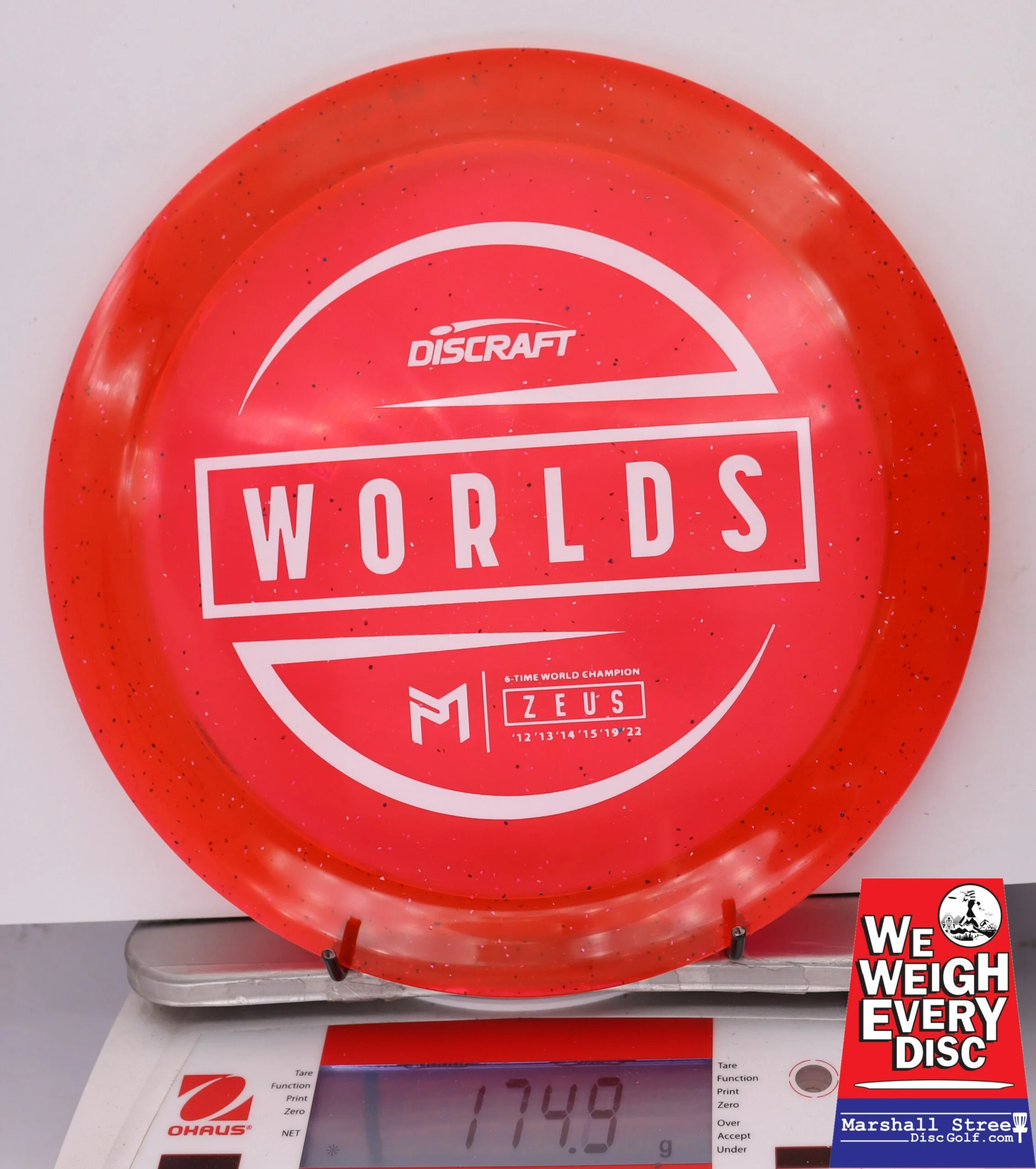 130409 Z Sparkle Zeus, Paul McBeth - Worlds 2024 - #23 Red, 175