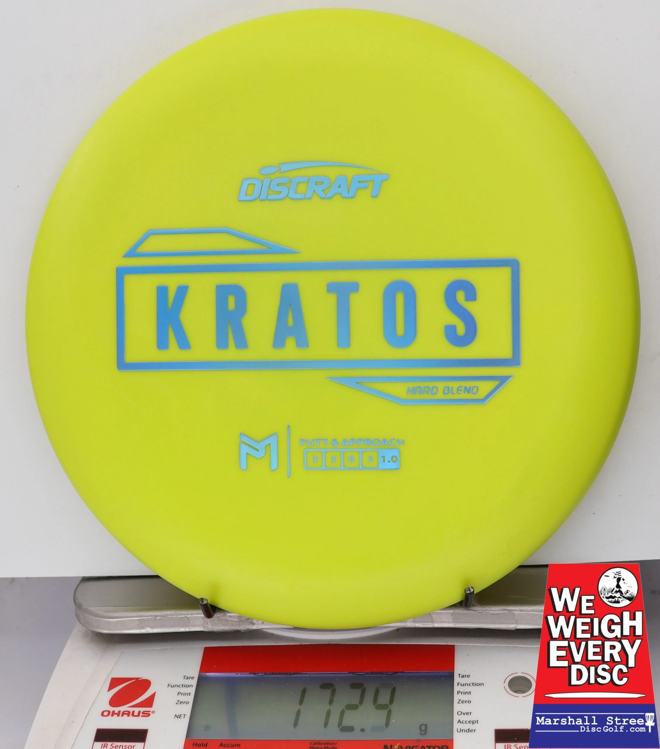 130945 Putter Line Hard Kratos, Paul McBeth - #10 Yellow, 172