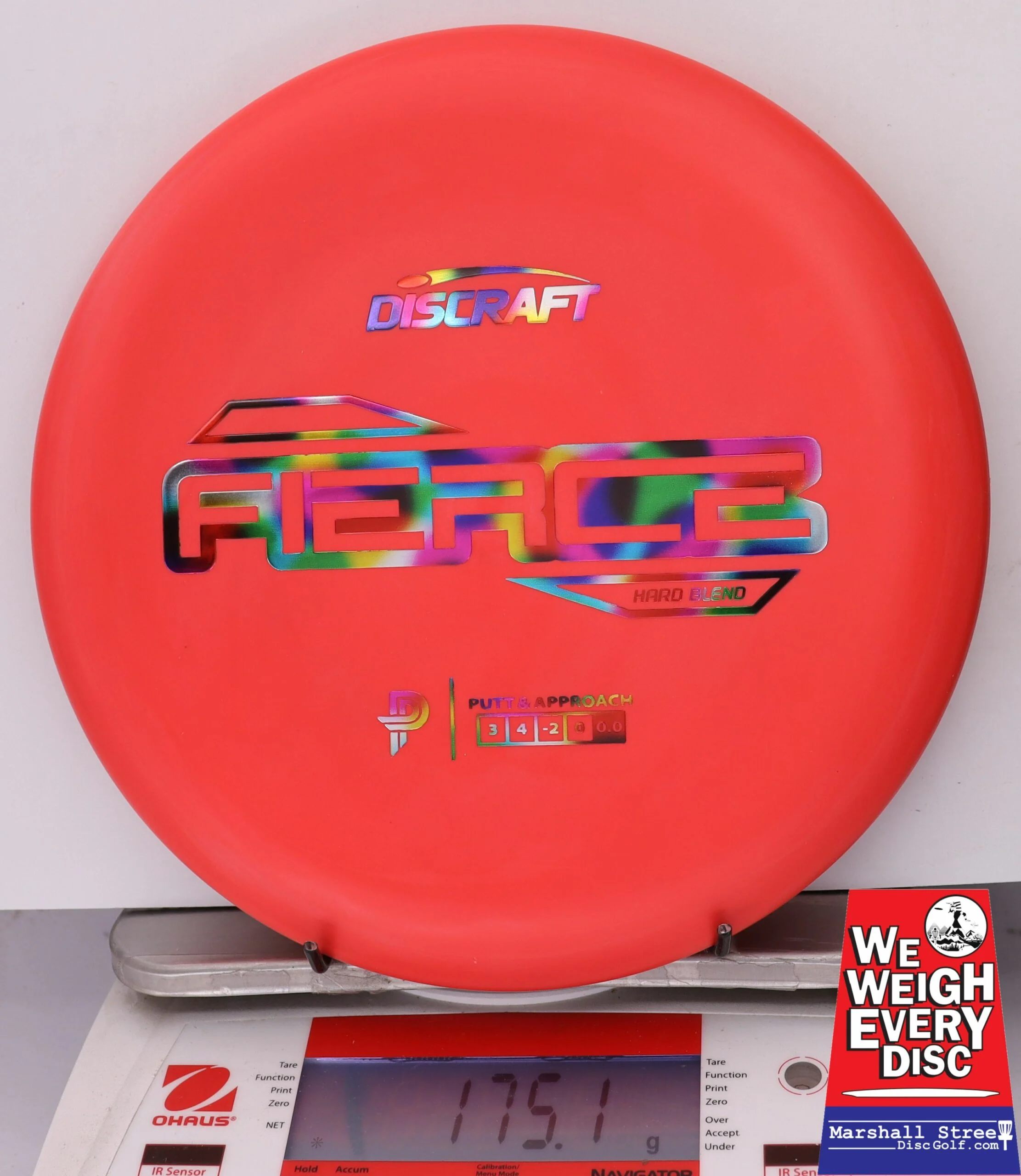 131104 Putter Line Hard Fierce, Paige Pierce - #24 Red, 175