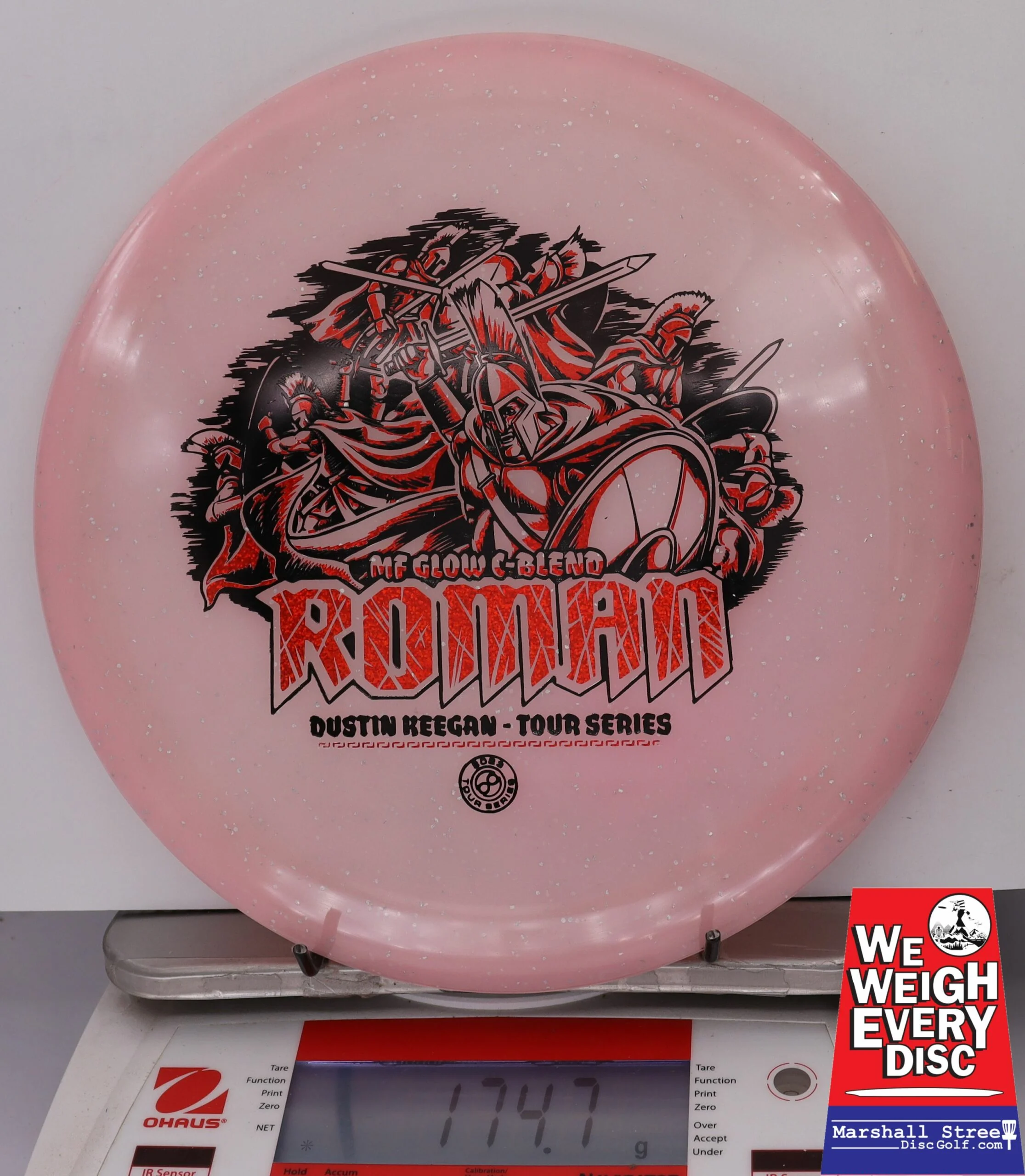 131767 Metal Flake Glow C-Blend Roman, Dustin Keegan - #01 PinkGlow, 175