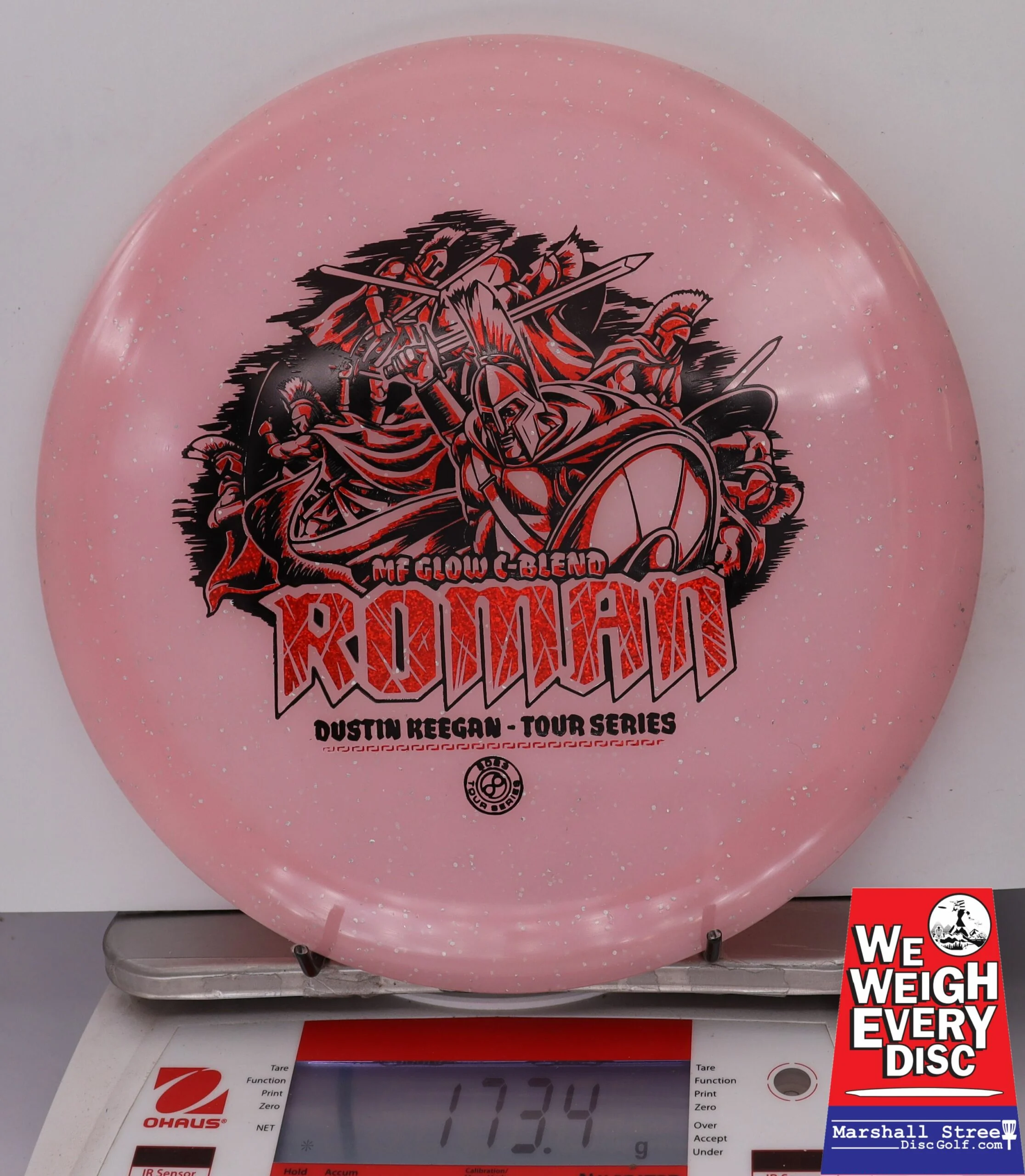 131768 Metal Flake Glow C-Blend Roman, Dustin Keegan - #02 PinkGlow, 173