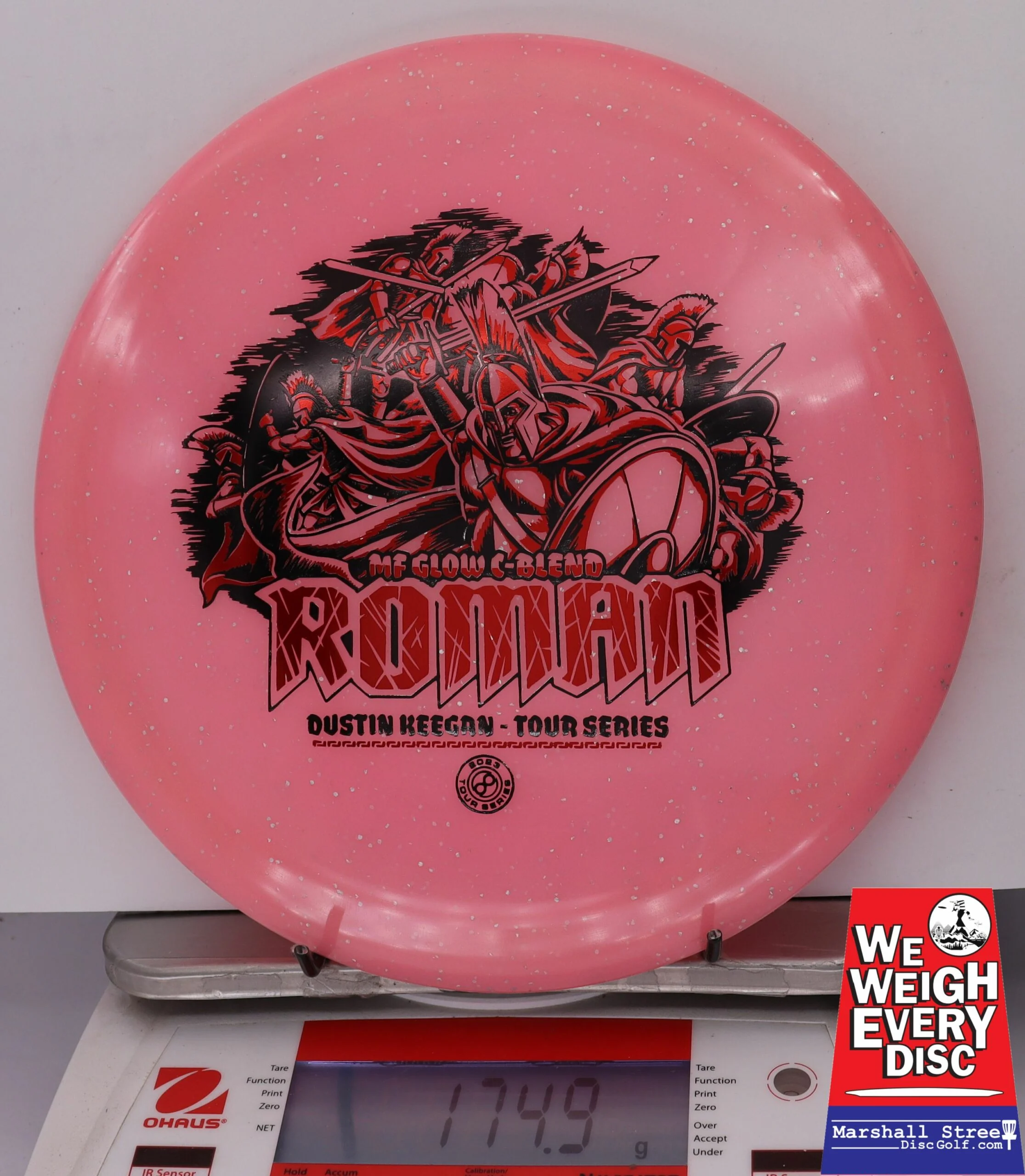 131769 Metal Flake Glow C-Blend Roman, Dustin Keegan - #03 PinkGlow, 175