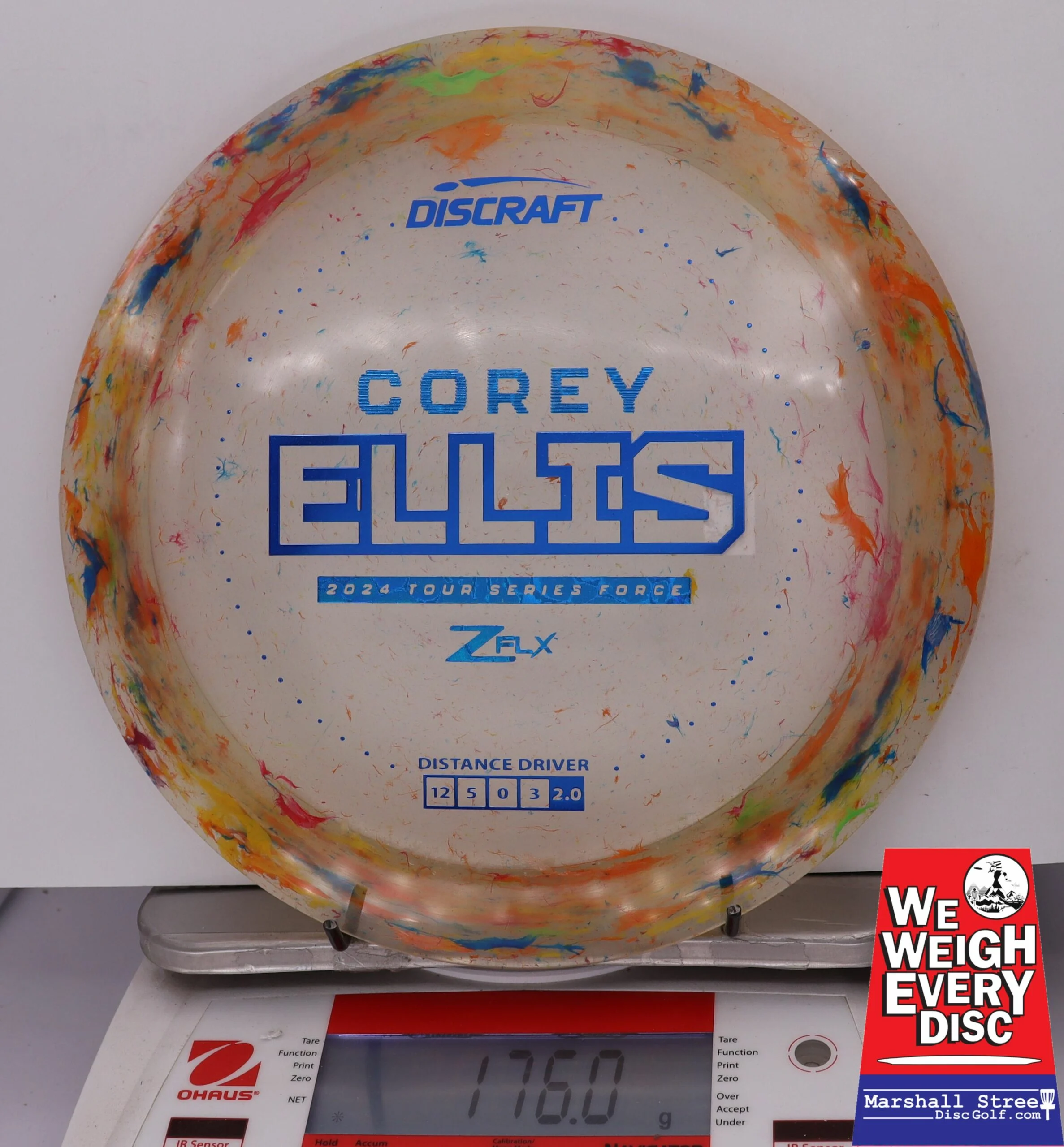 131870 Z FLX Jawbreaker Force, Corey Ellis Tour Series '24 - #40 OrngBluRdGrn, 176