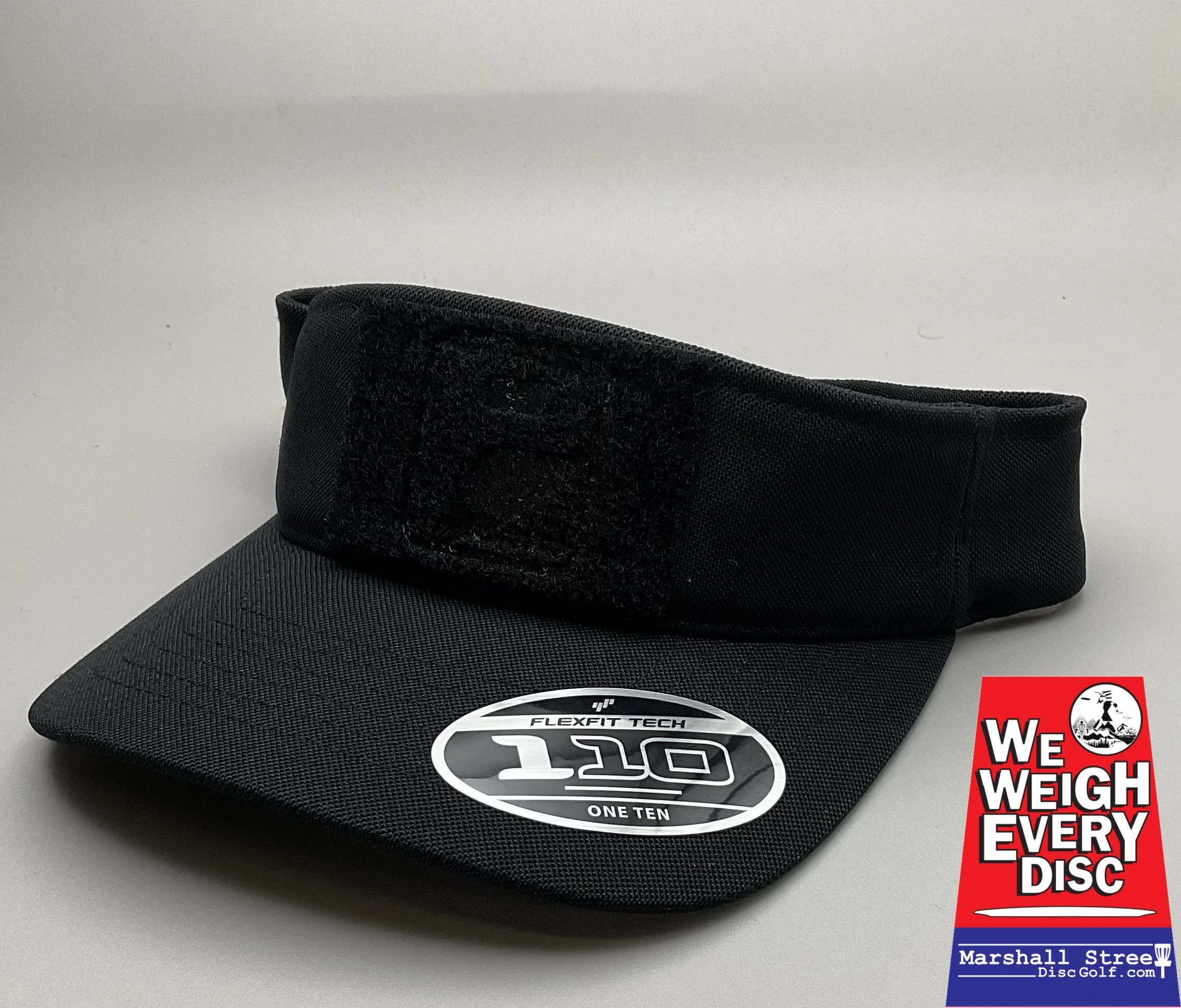 Pull Patch Curved Bill Visor - Flexfit Velcroback