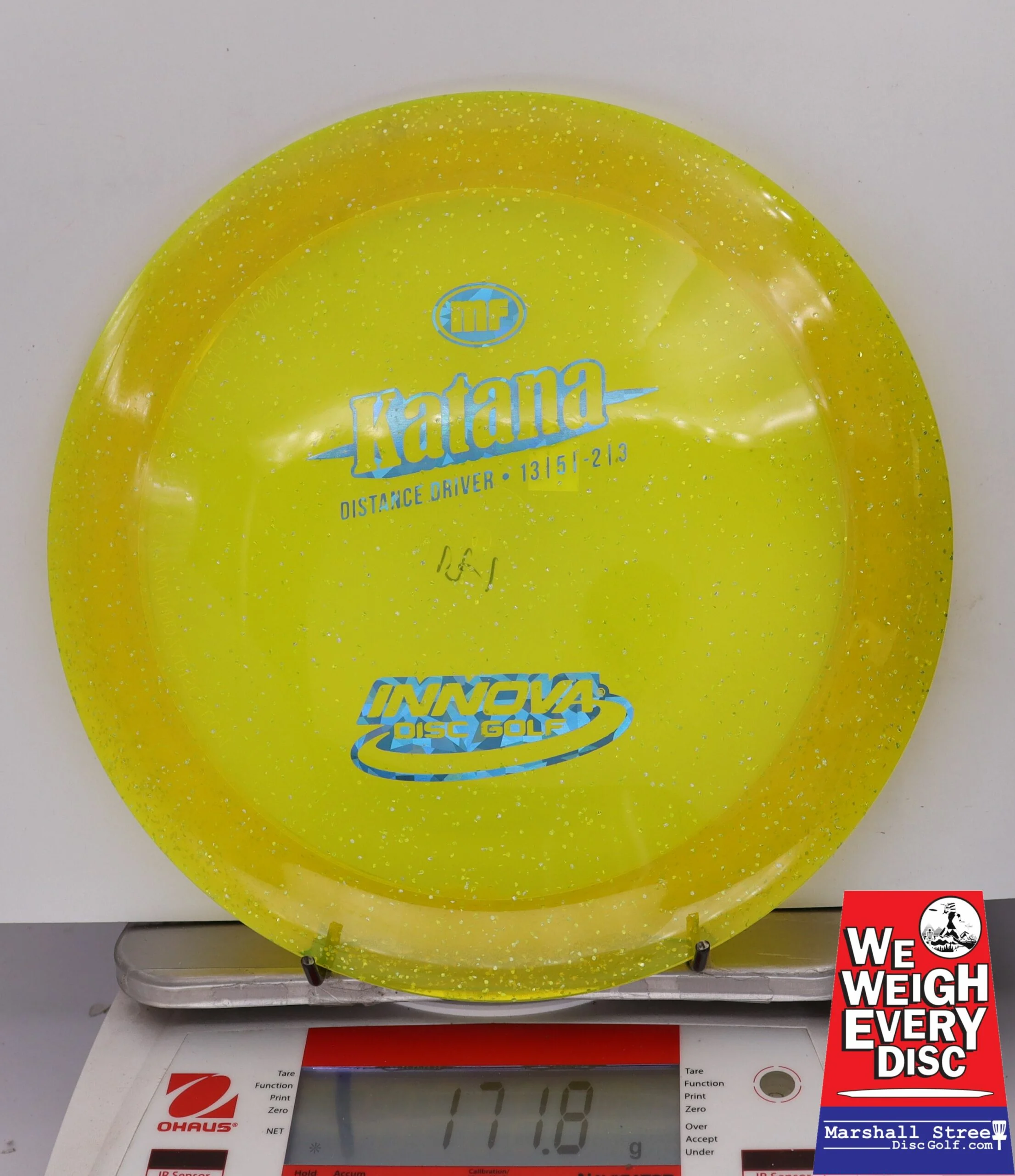 135877 Metal Flake Champion Katana - #52 Golden, 172