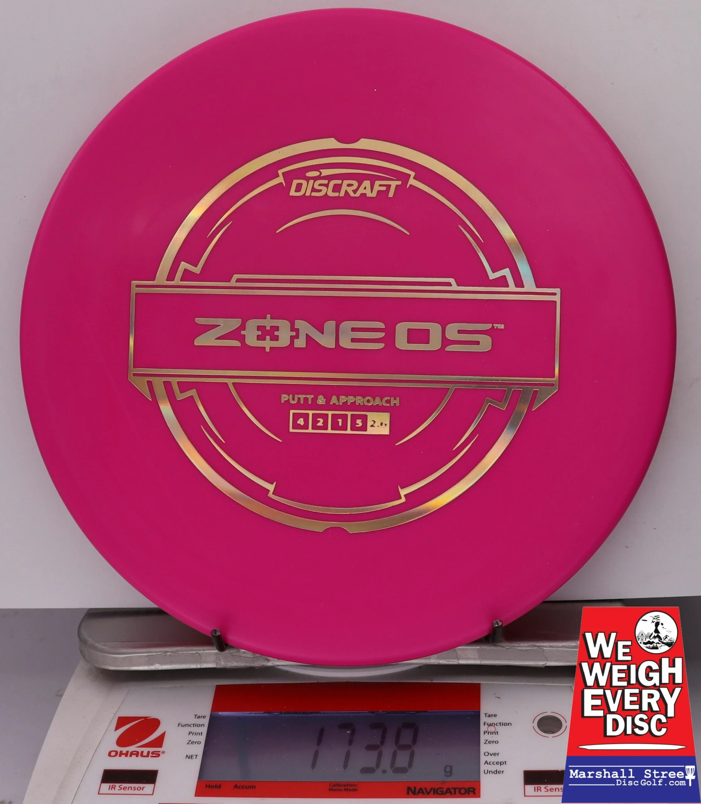 136968 Putter Line Hard Zone OS - #50 Pink, 174