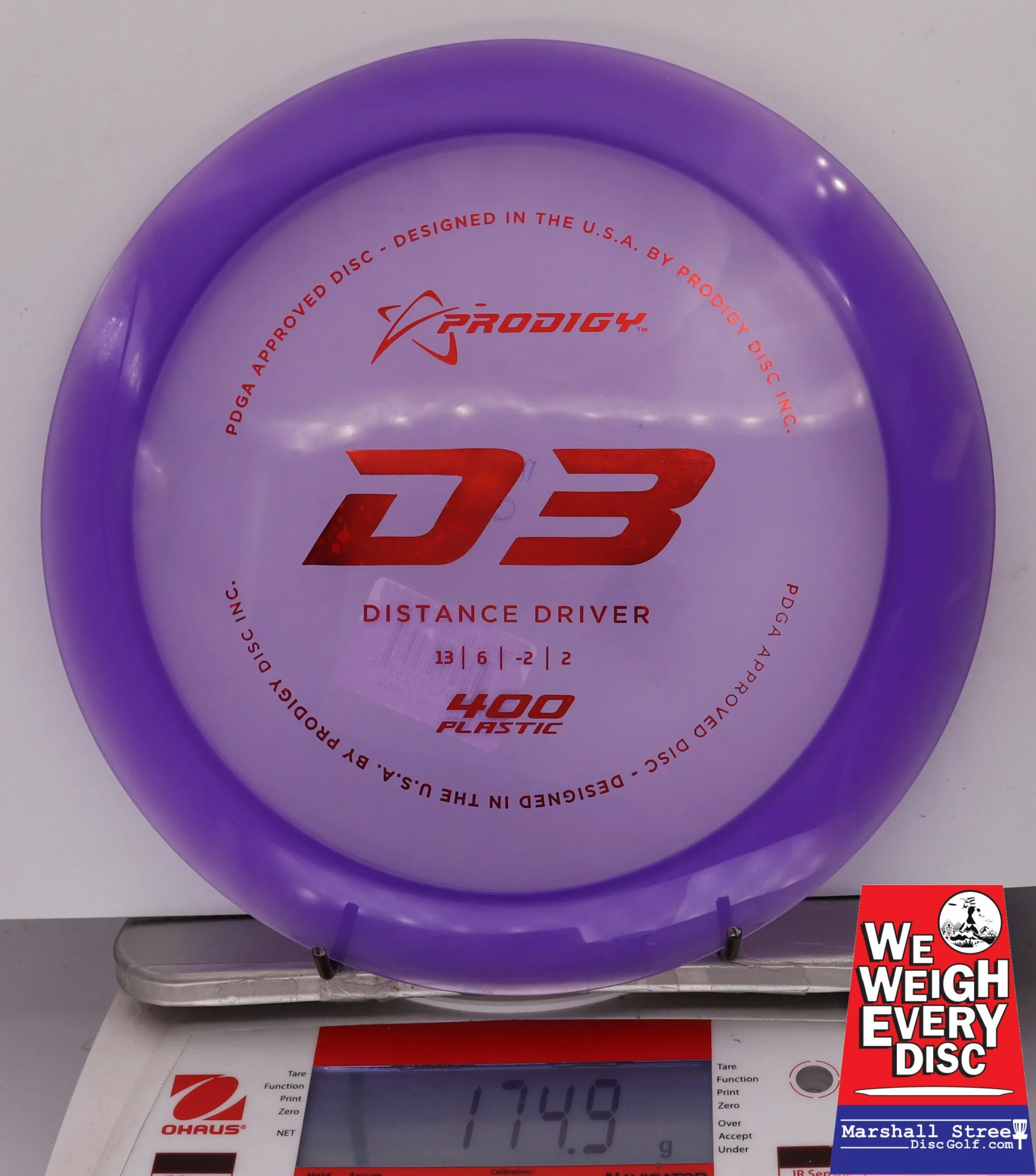 137167 Prodigy D3, 400 - #05 Purple, 175
