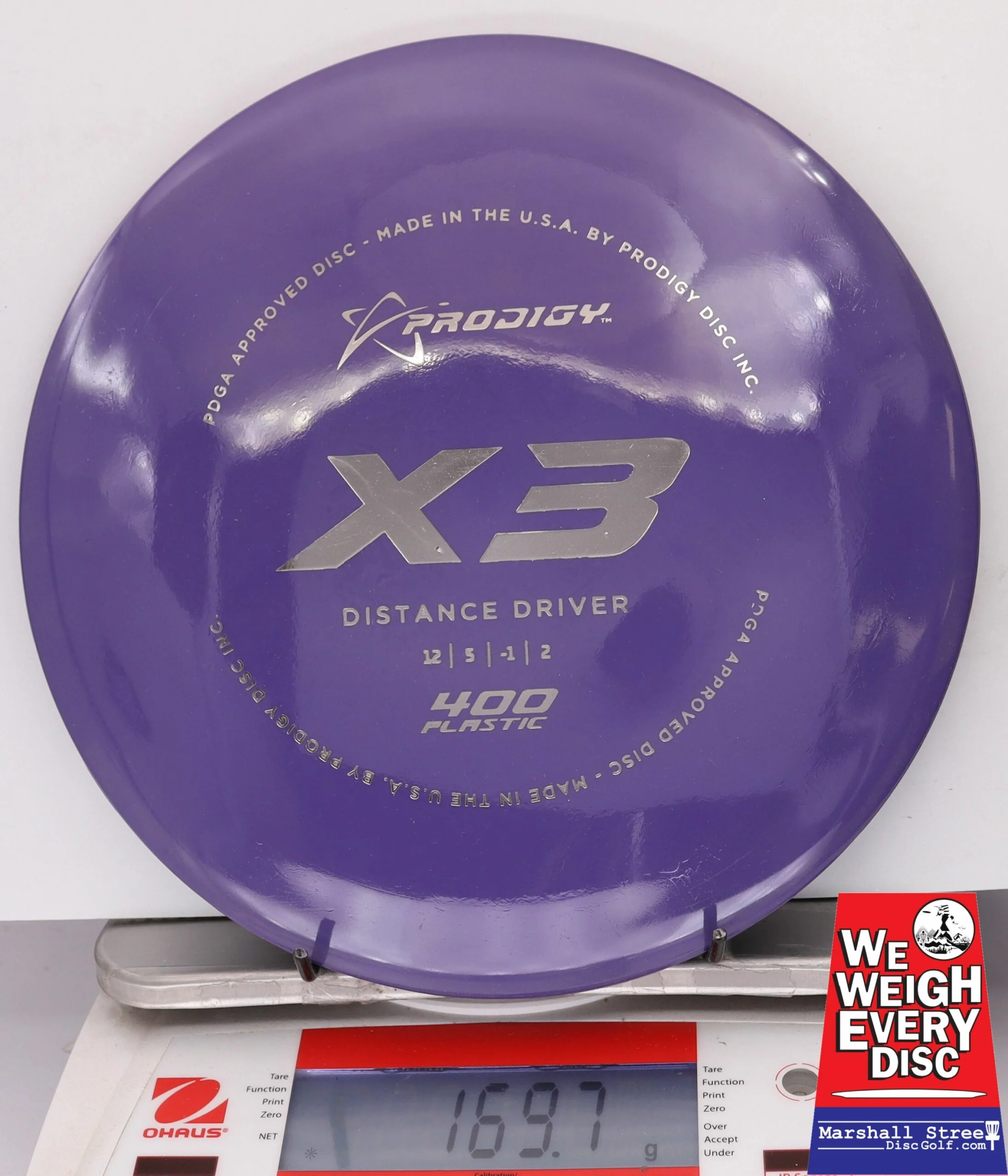 137204 Prodigy X3, 400 - #47 Purple, 170