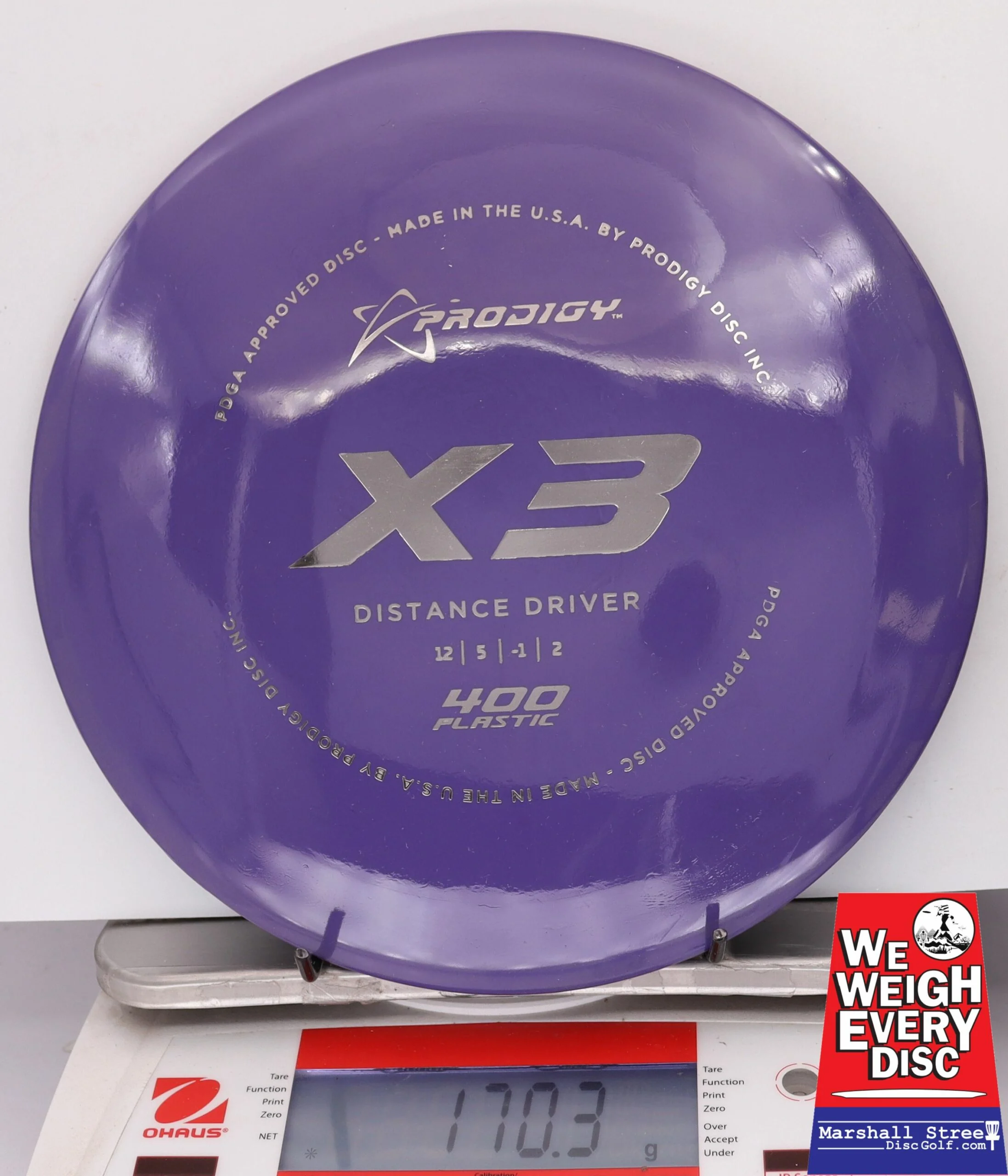 137205 Prodigy X3, 400 - #48 Purple, 170