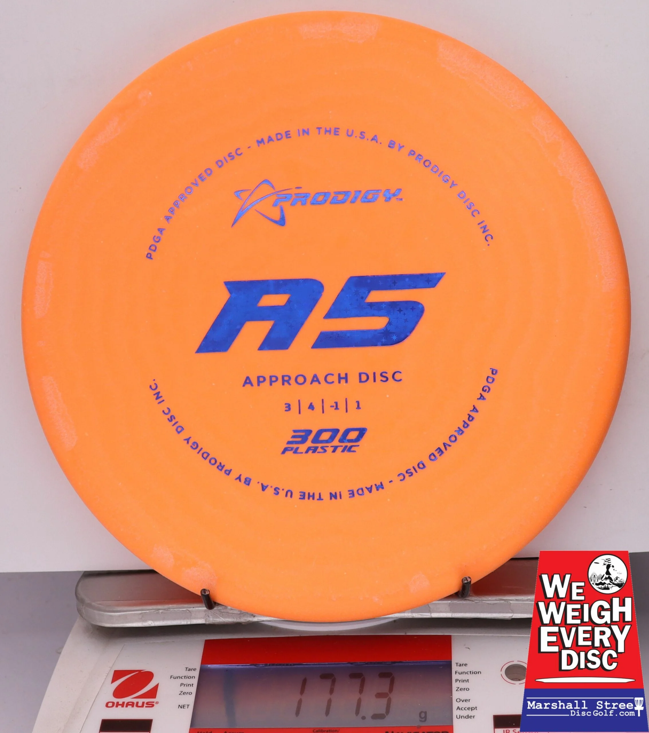 137403 Prodigy A5, 300 - #04 Orange, 177