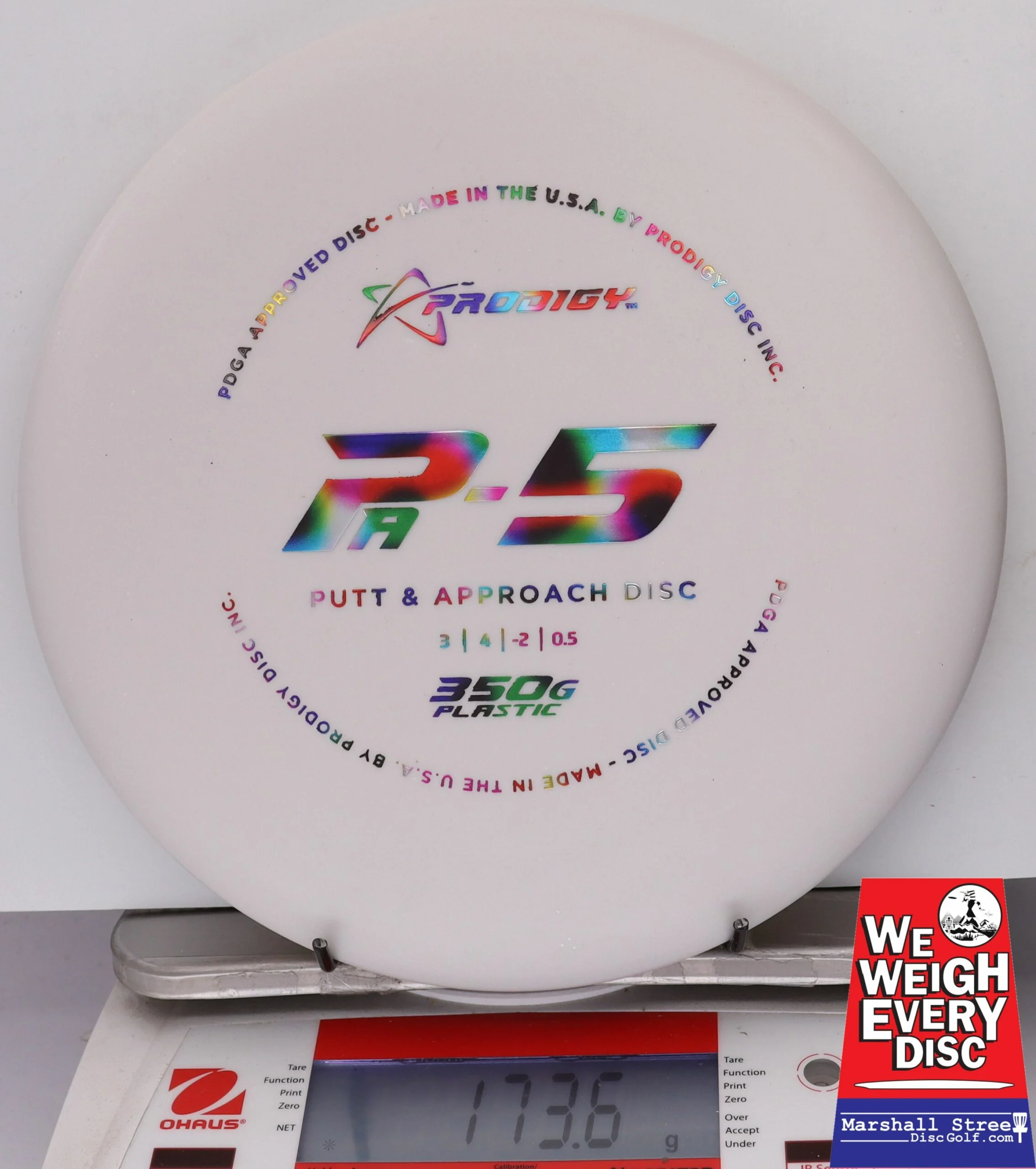 137473 Prodigy PA5, 350G - #77 White, 174
